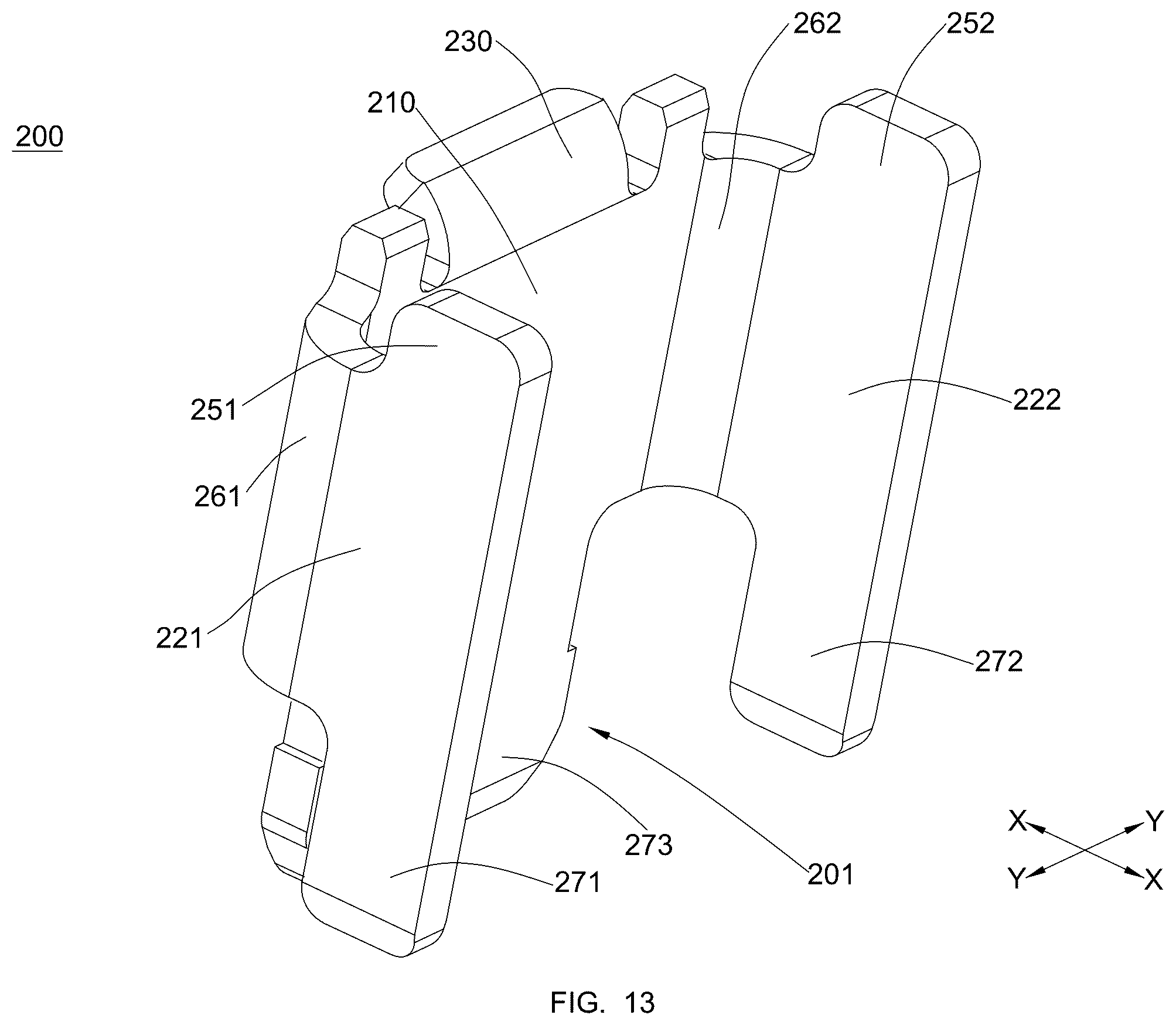 Patent US12586941 Figure 13 – Field installable card edge connector