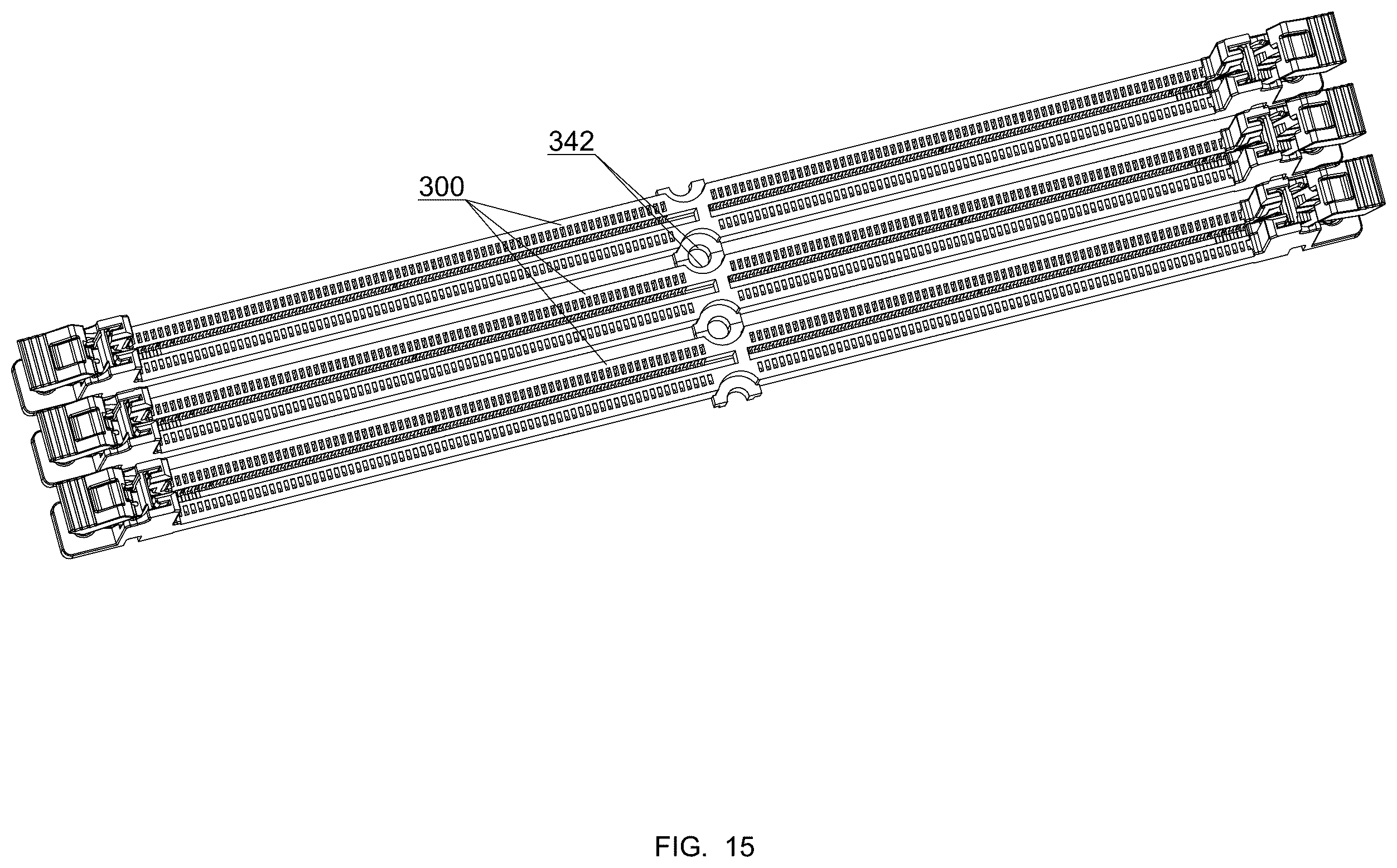Patent US12586941 Figure 15 – Field installable card edge connector