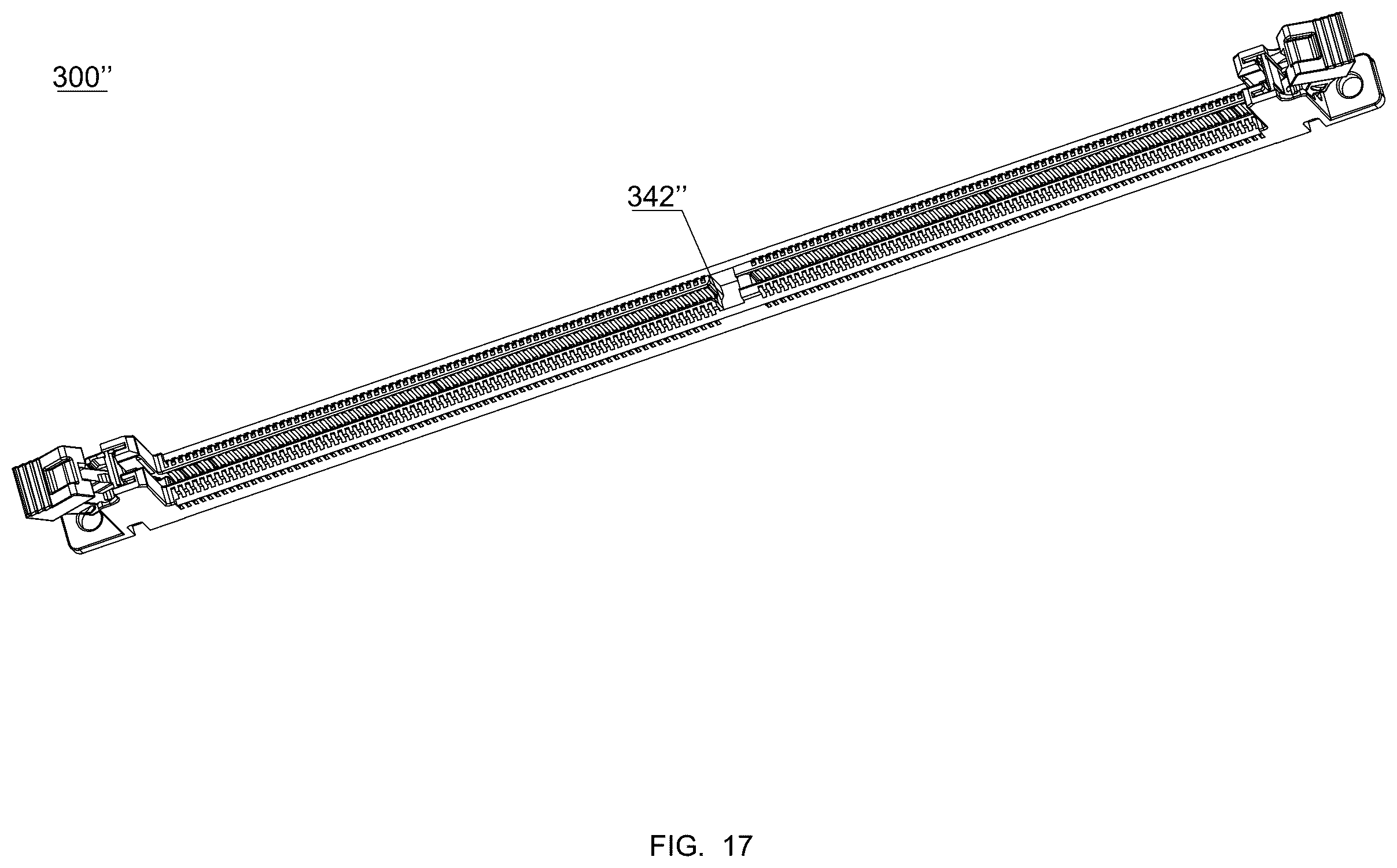 Patent US12586941 Figure 17 – Field installable card edge connector