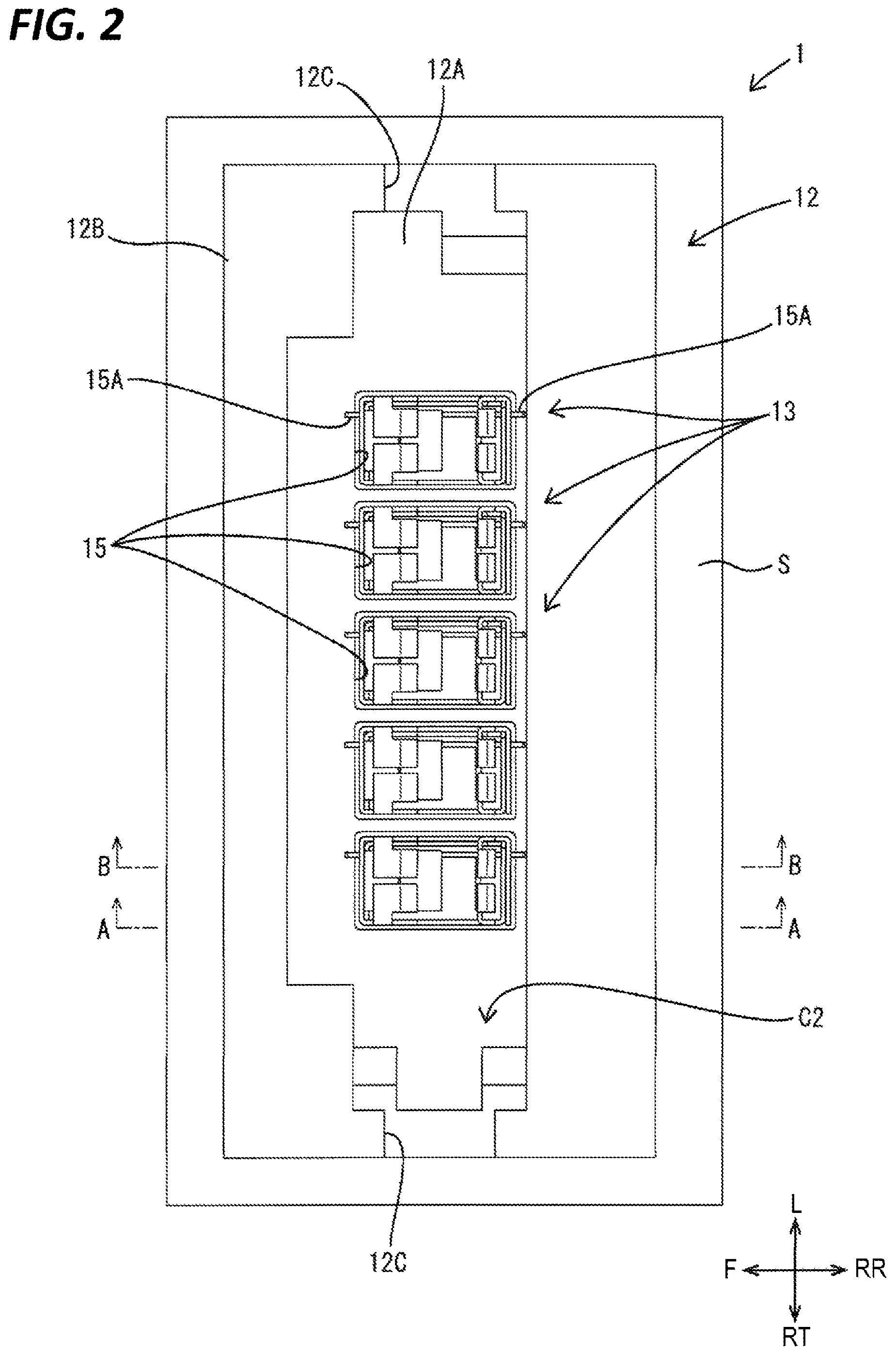 Patent US12586942 Figure 2 – Card edge connector