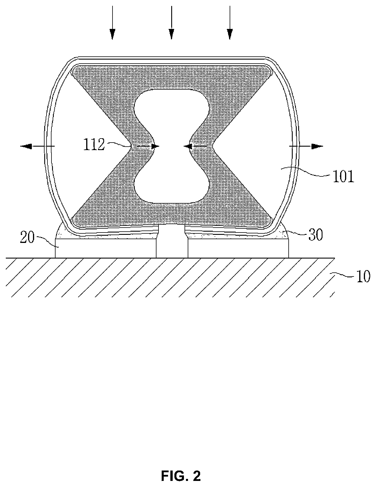Patent US12586945 Figure 2 – Elastic electric contact terminal