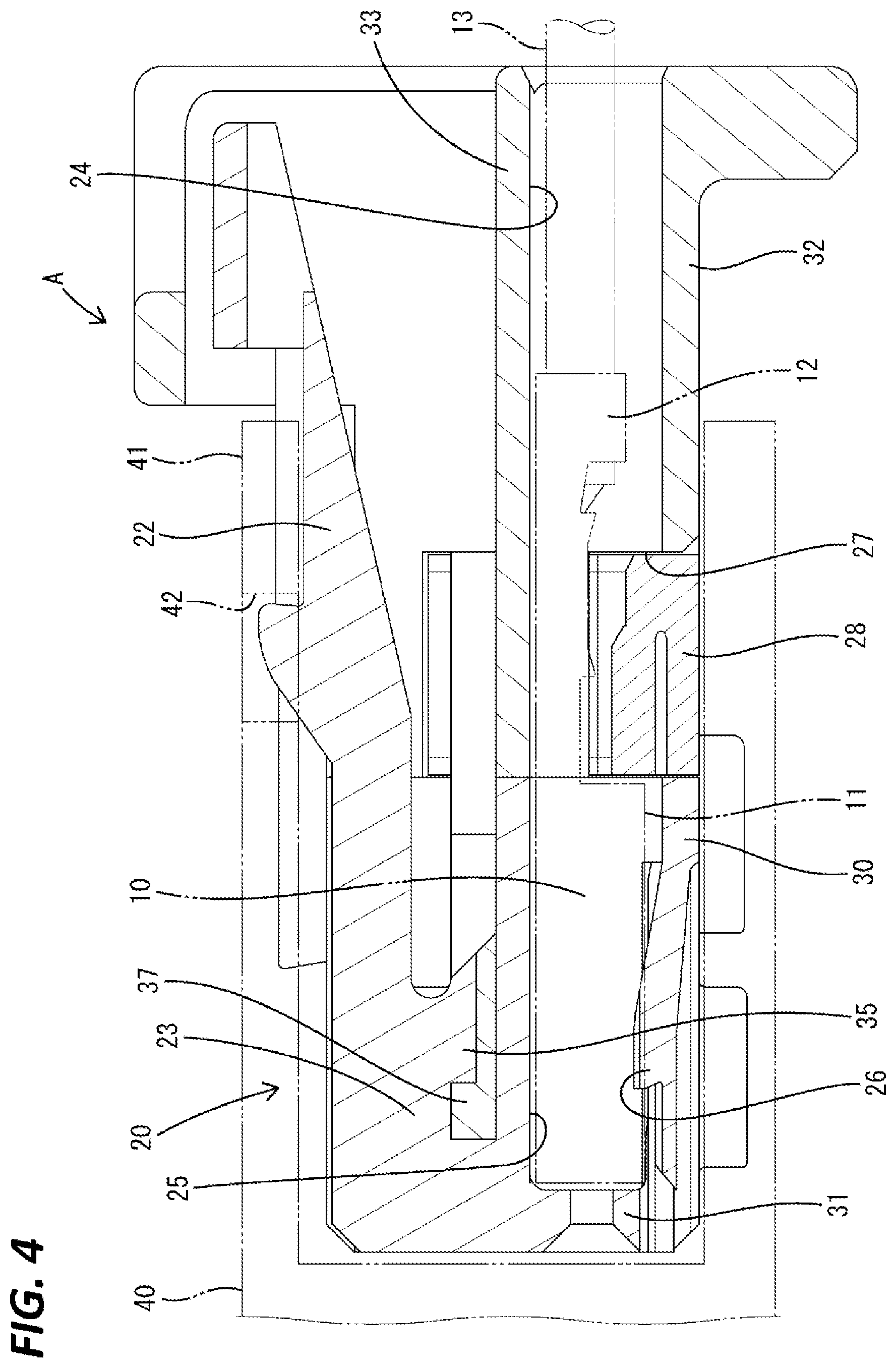 Patent US12586947 Figure 4 – Connector