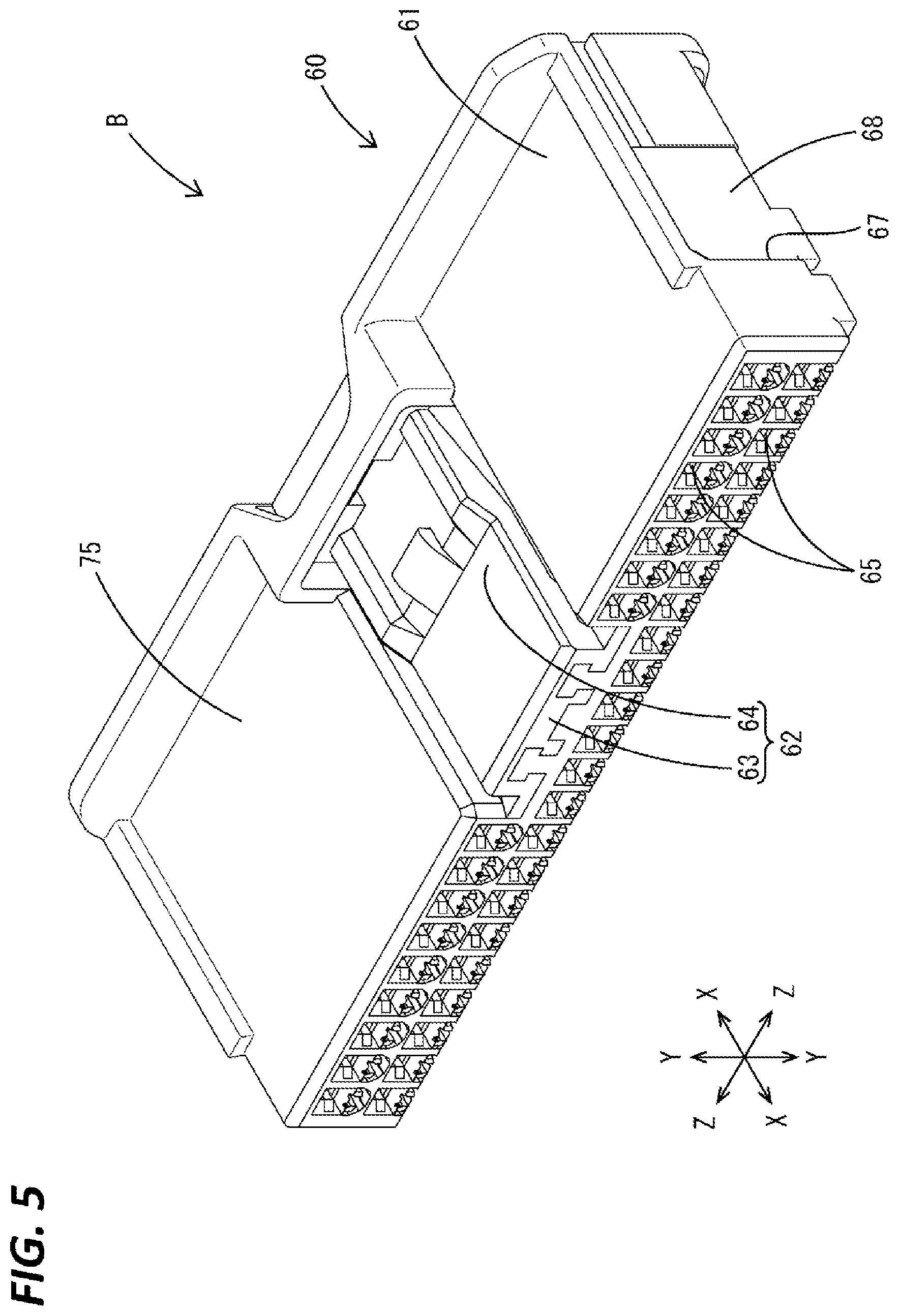Patent US12586947 Figure 5 – Connector