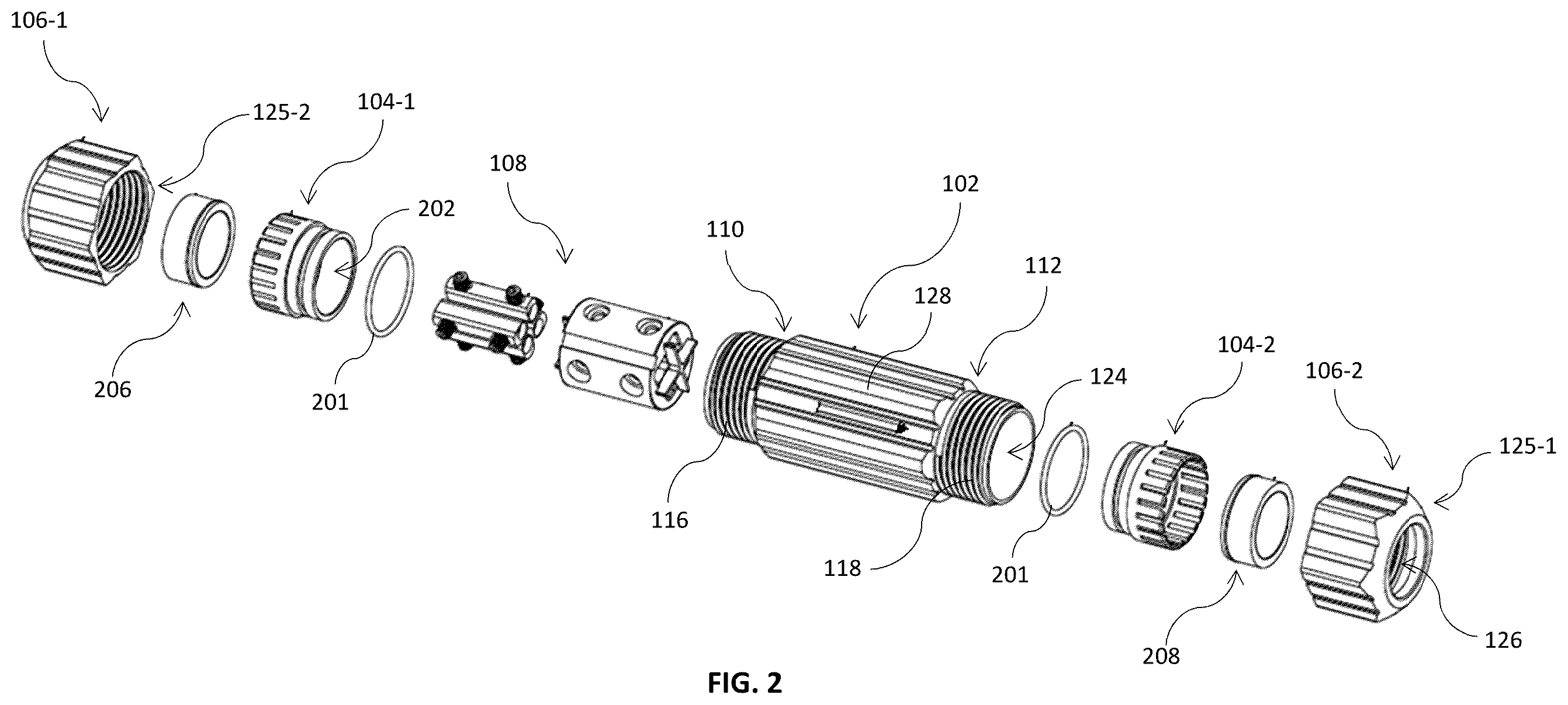 Patent US12586948 Figure 2 – Cable connector assembly and a method for assembling the cable connector assembly