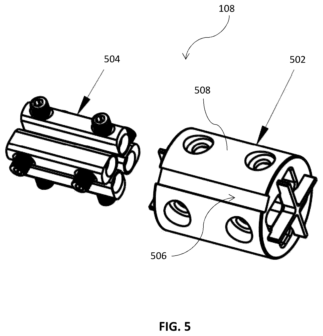 Patent US12586948 Figure 5 – Cable connector assembly and a method for assembling the cable connector assembly