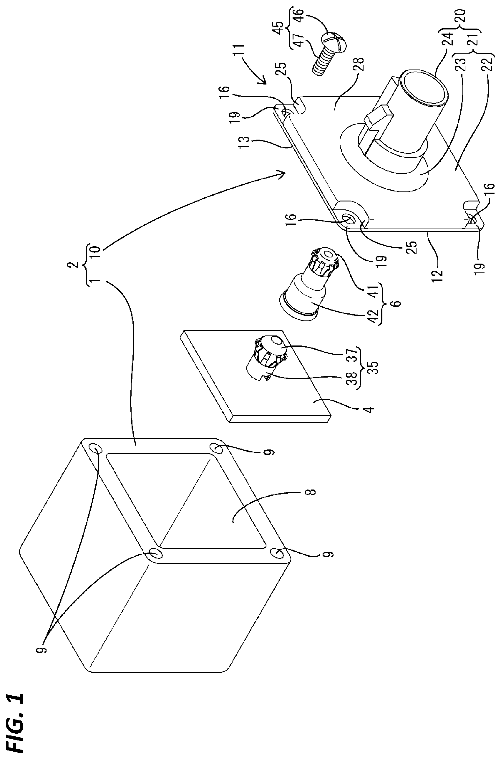Patent US12586949 Figure 1 – Case forming member