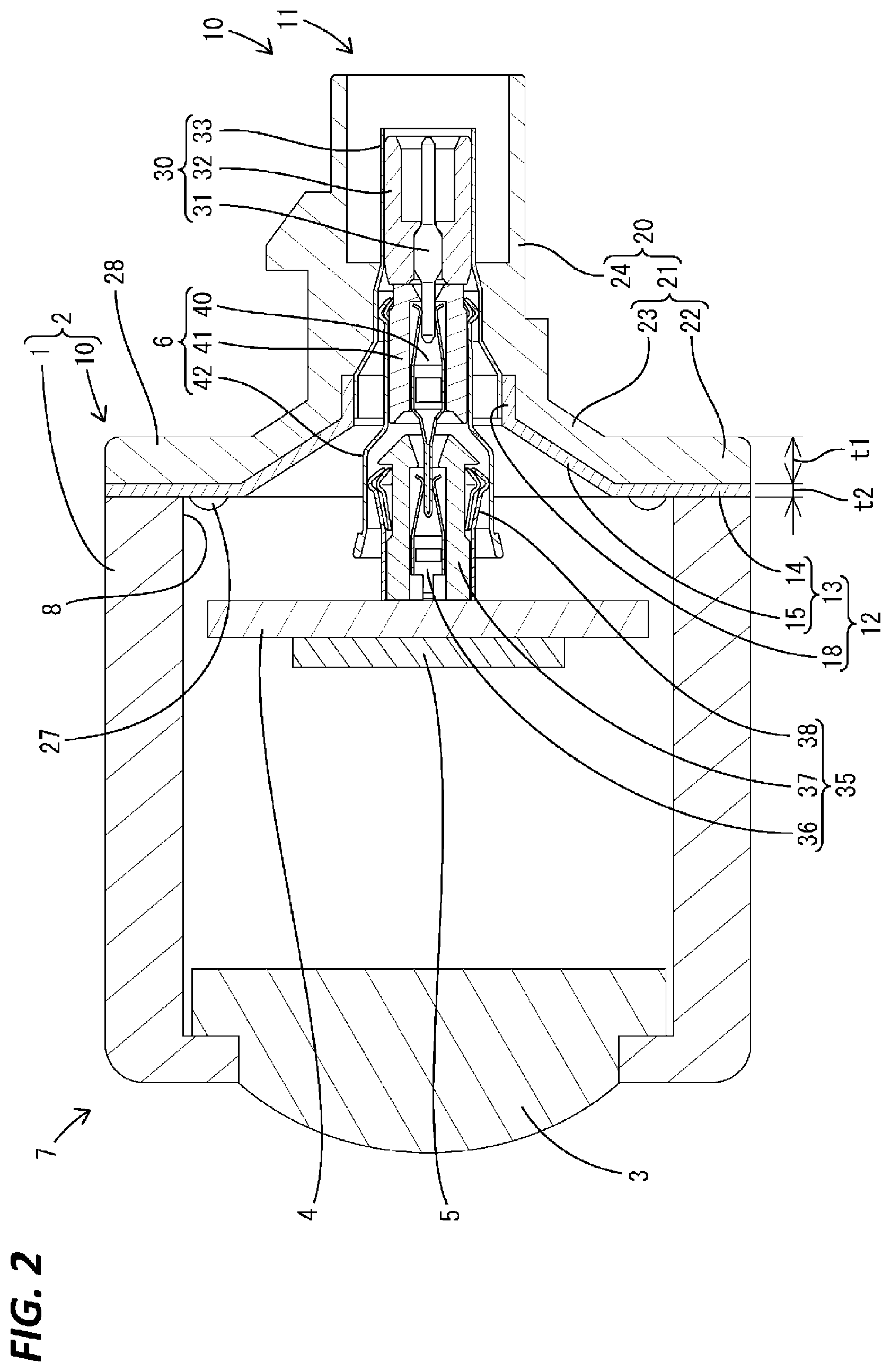Patent US12586949 Figure 2 – Case forming member