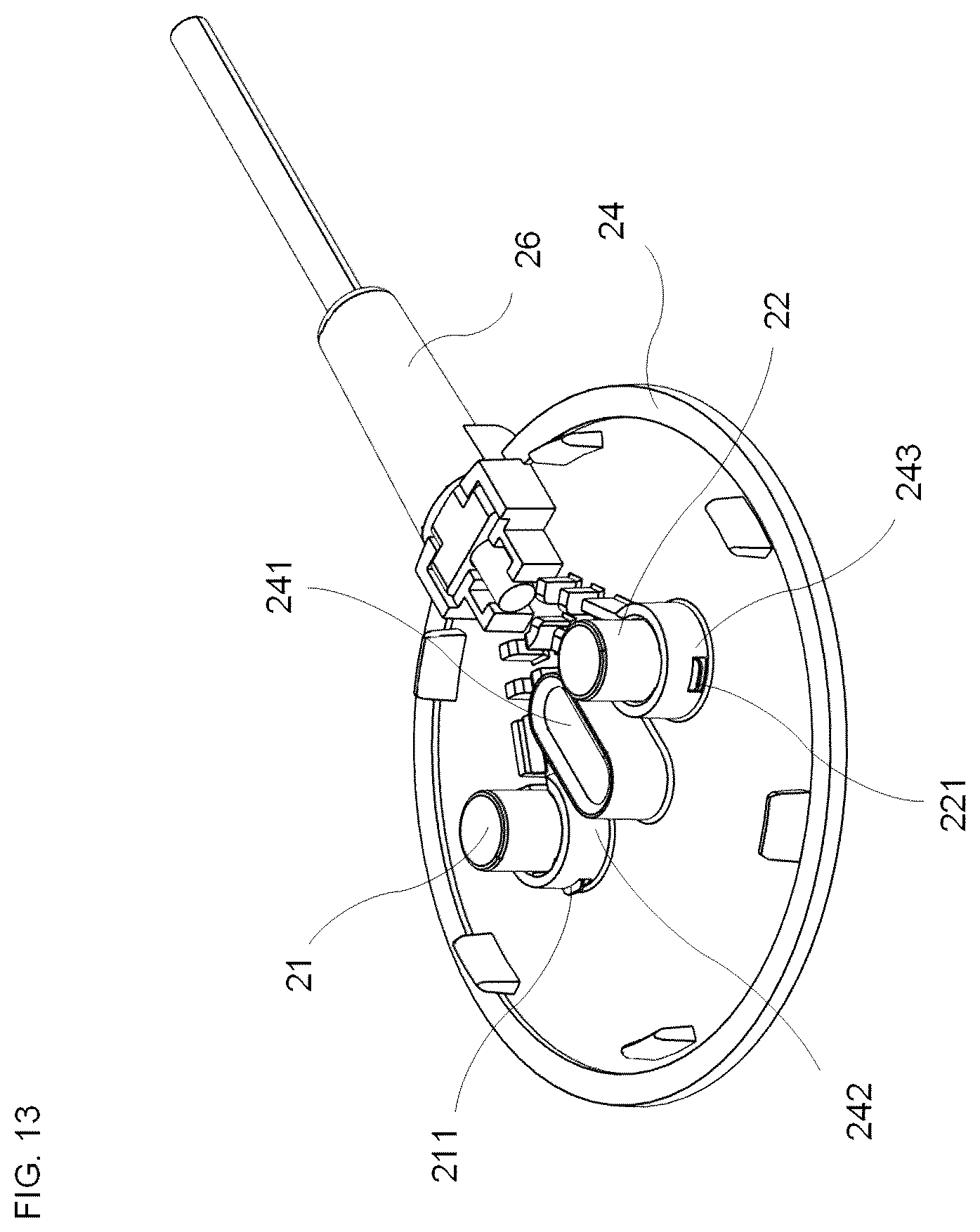 Patent US12586951 Figure 13 – Connection apparatus for electrical connection with a portable device