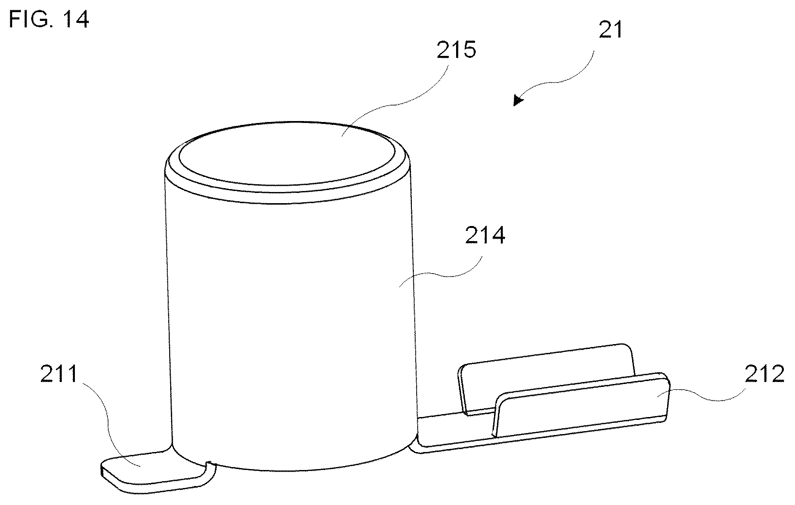 Patent US12586951 Figure 14 – Connection apparatus for electrical connection with a portable device
