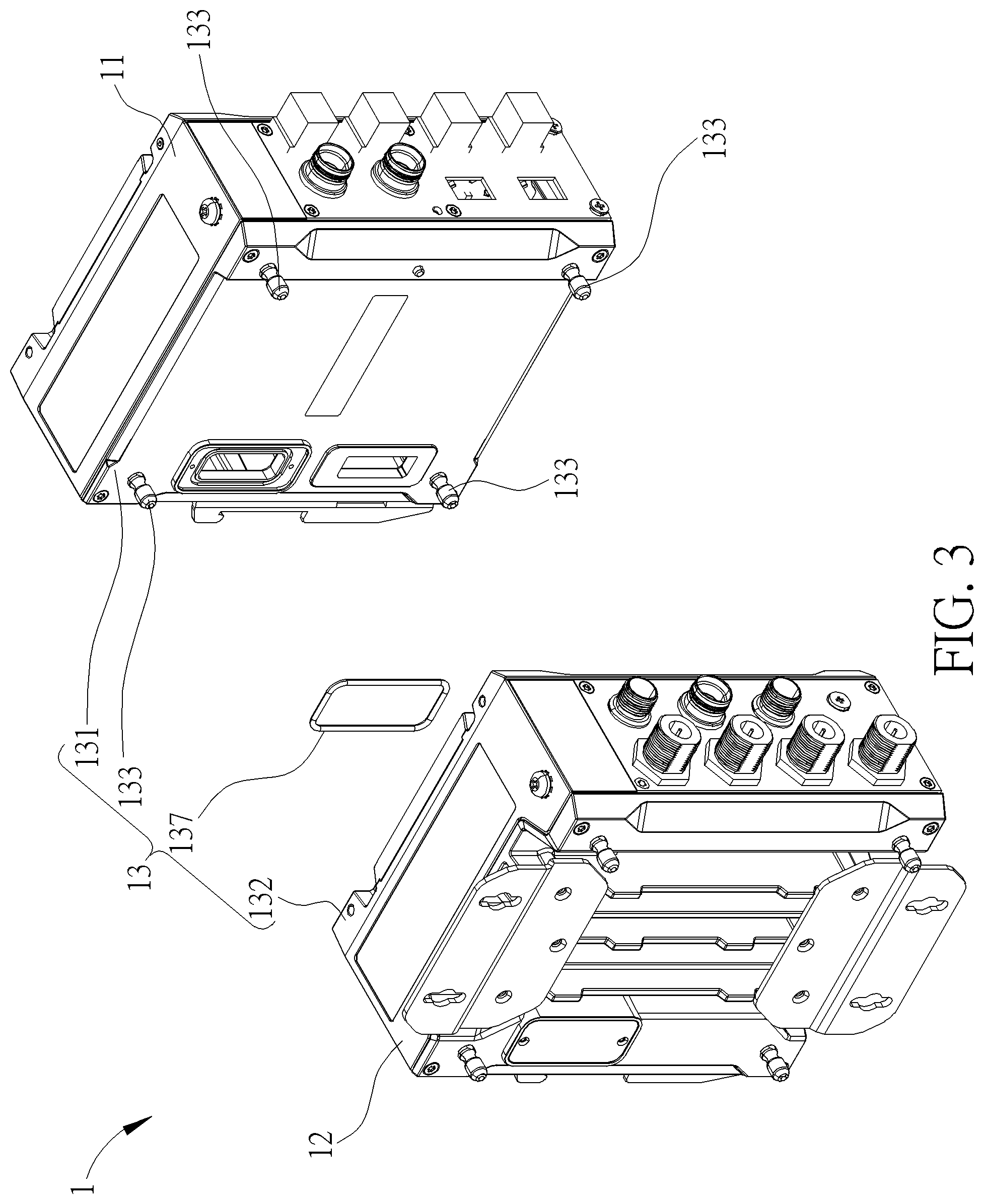 Patent US12586952 Figure 3 – Connecting assembly and related electronic apparatus