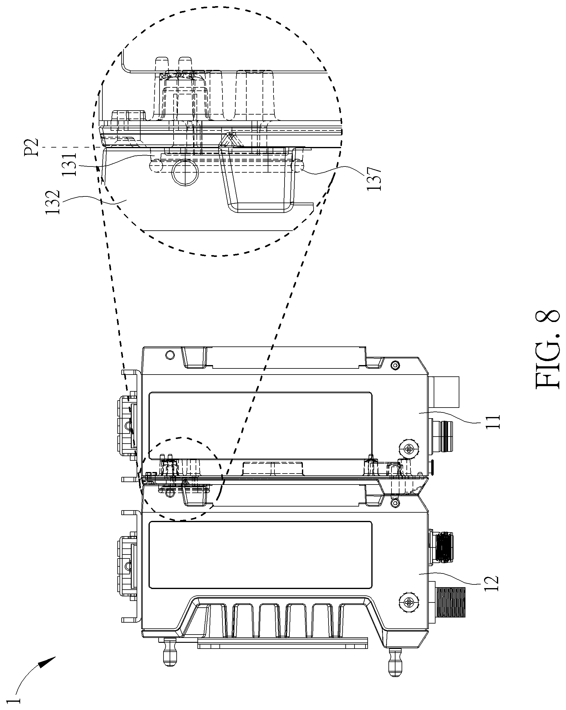 Patent US12586952 Figure 8 – Connecting assembly and related electronic apparatus