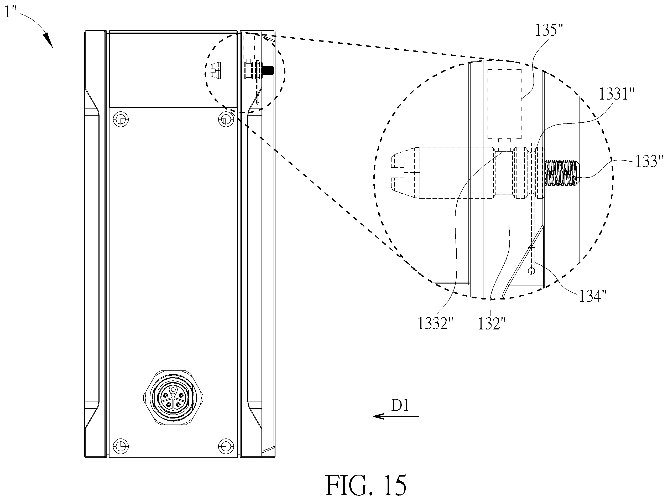 Patent US12586952 Figure 15 – Connecting assembly and related electronic apparatus