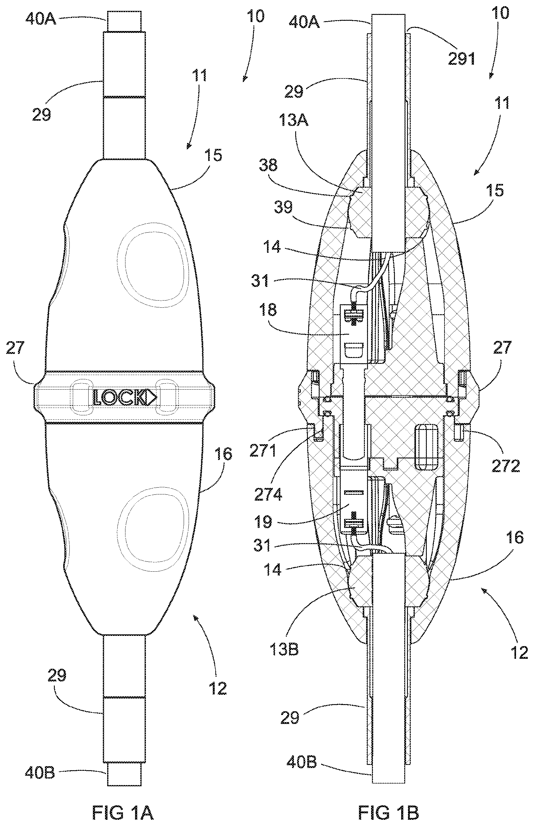 Patent US12586953 Figure 1 – Electrical connector