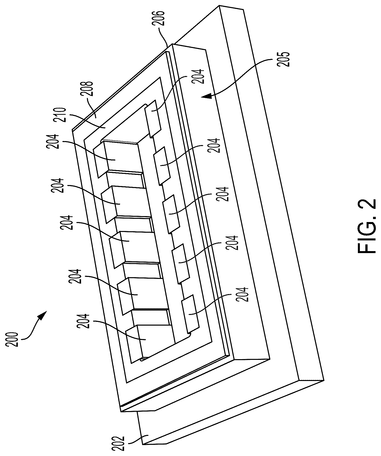 Patent US12586954 Figure 2 – Auto detaching connector for electronic devices