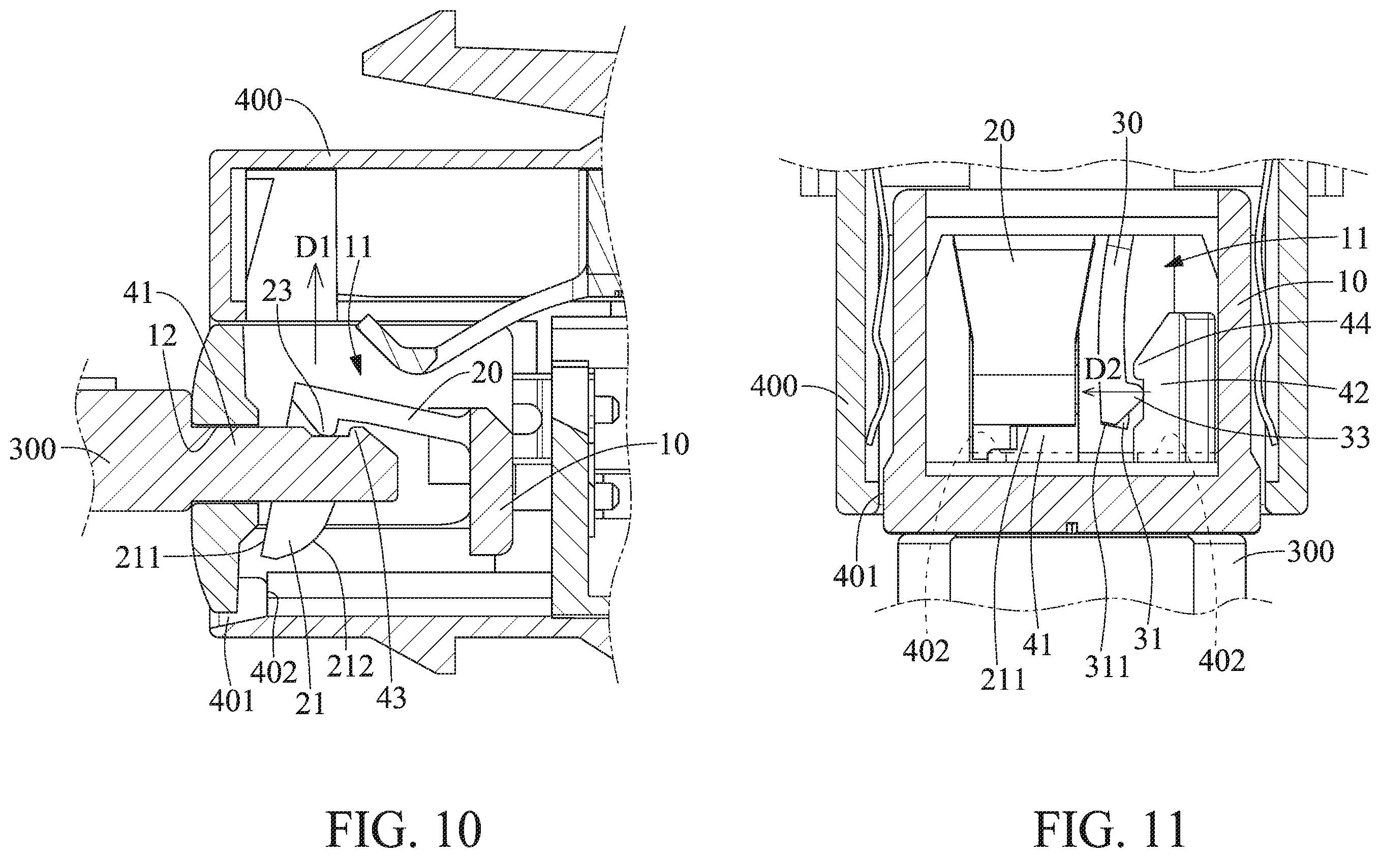 Patent US12586955 Figure 9 – Protective component of connector socket and protective plug cap thereof