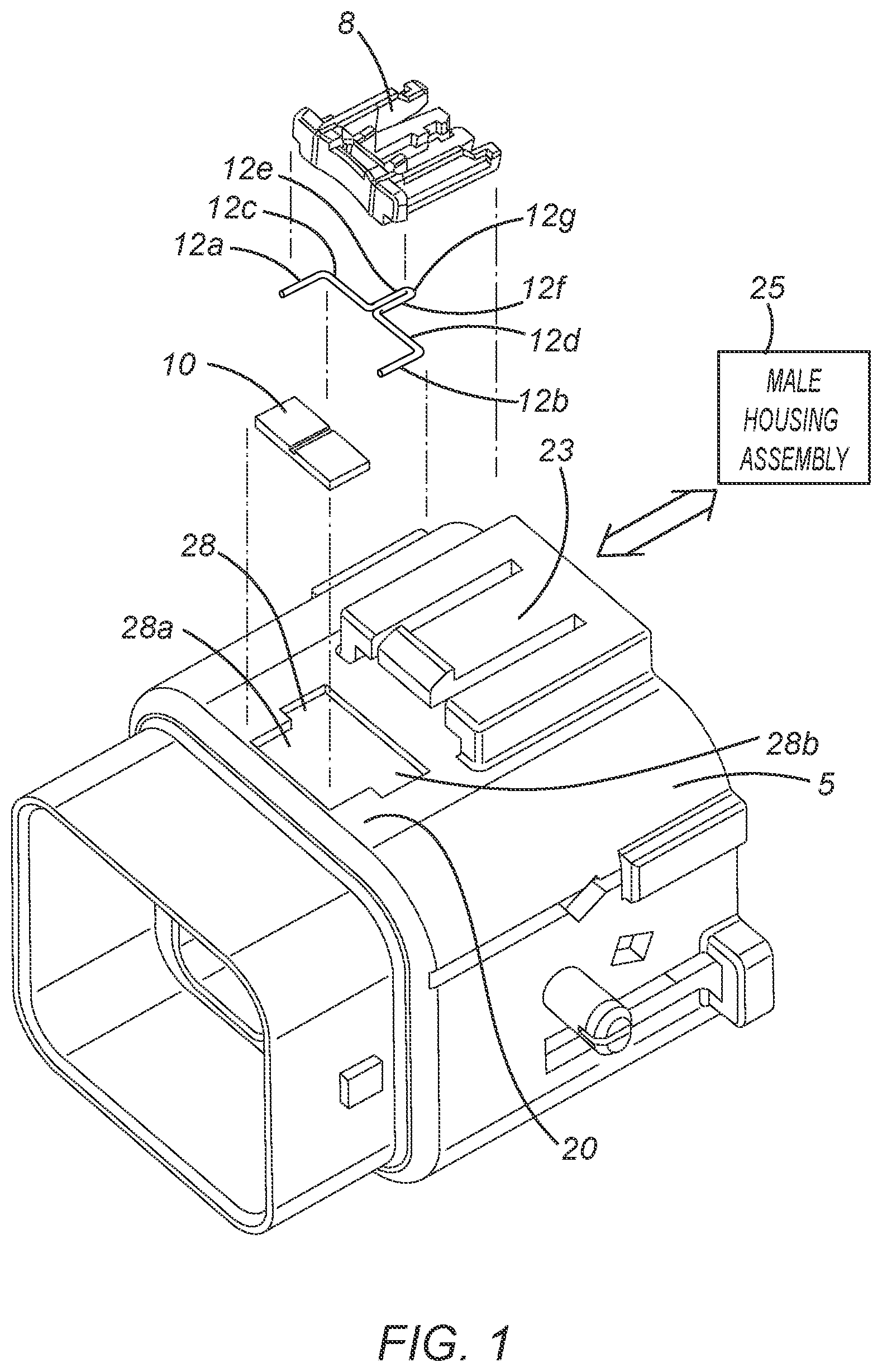 Patent US12586957 Figure 1 – Hidden releasable barcode or QR code for indicating mating or non-mating of two elements, and operation thereof