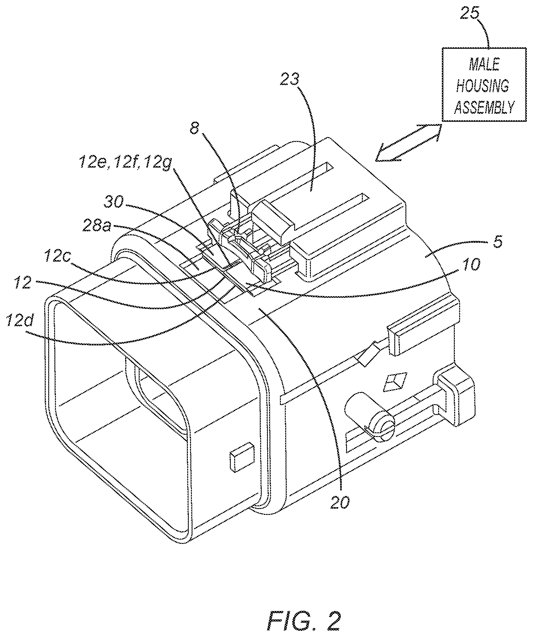 Patent US12586957 Figure 2 – Hidden releasable barcode or QR code for indicating mating or non-mating of two elements, and operation thereof