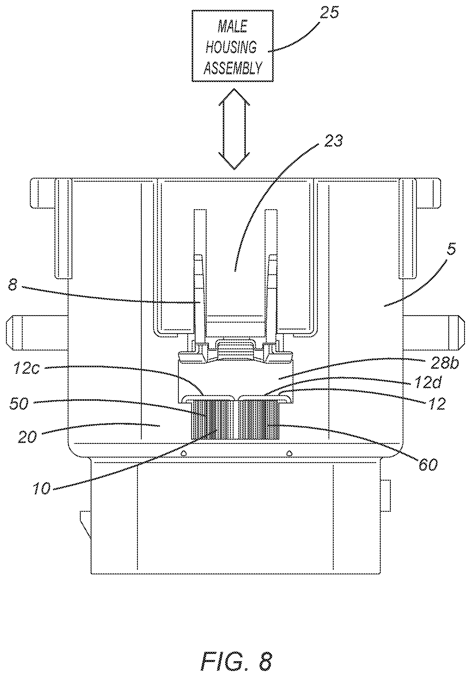 Patent US12586957 Figure 7 – Hidden releasable barcode or QR code for indicating mating or non-mating of two elements, and operation thereof