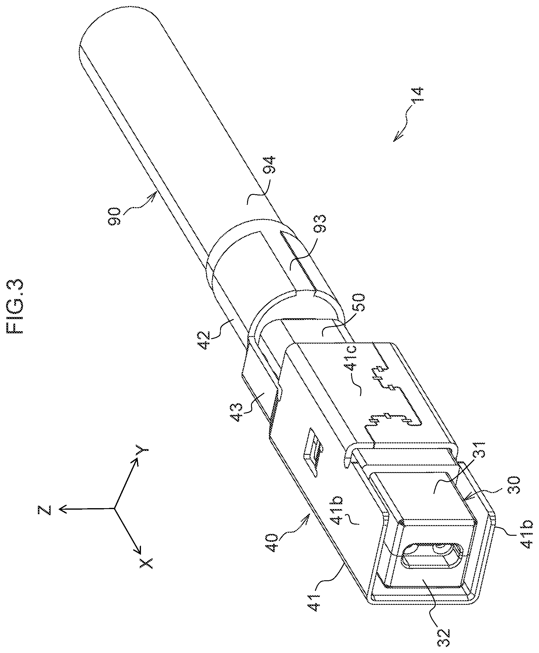 Patent US12586960 Figure 3 – Terminal unit, and connector including the same
