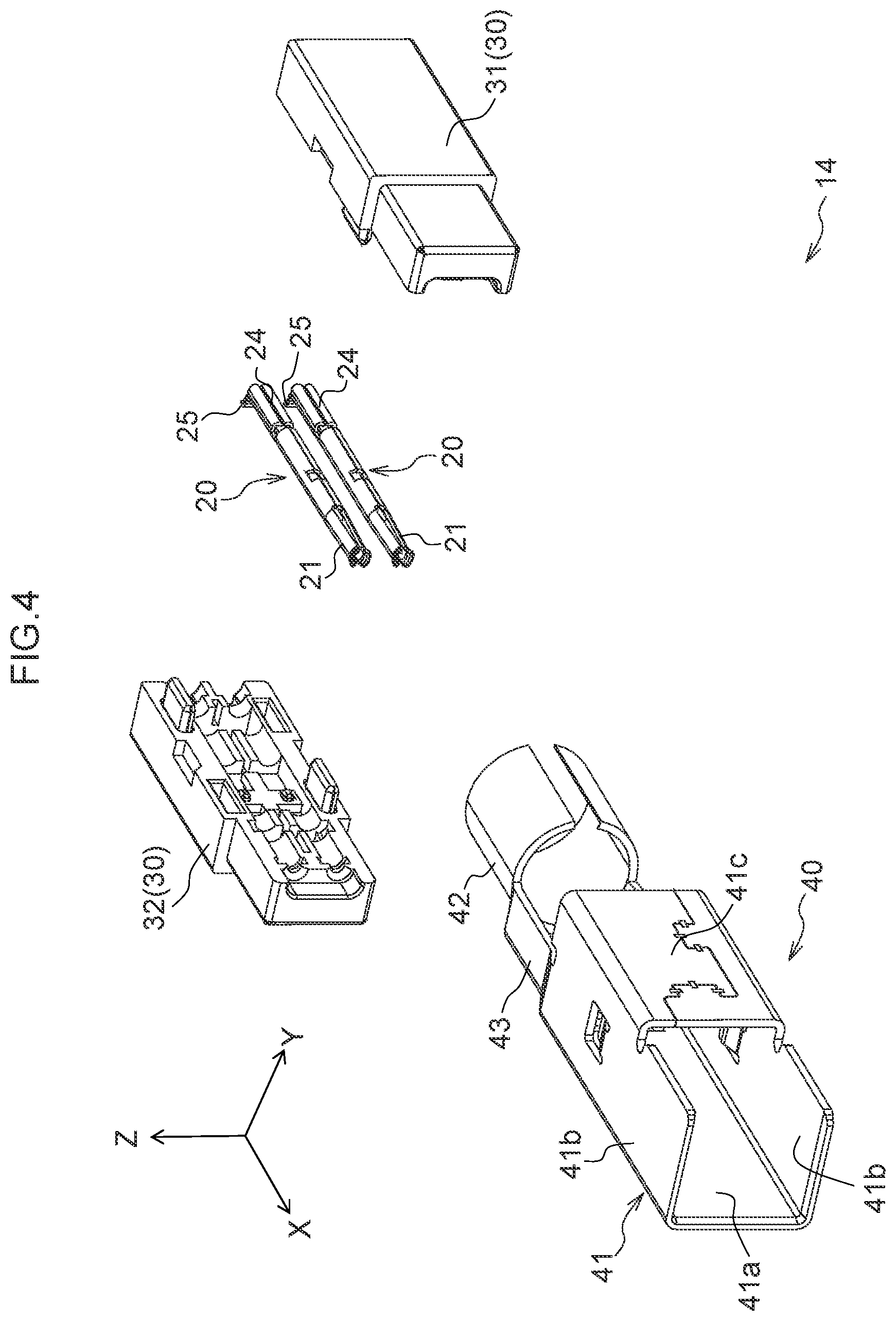 Patent US12586960 Figure 4 – Terminal unit, and connector including the same