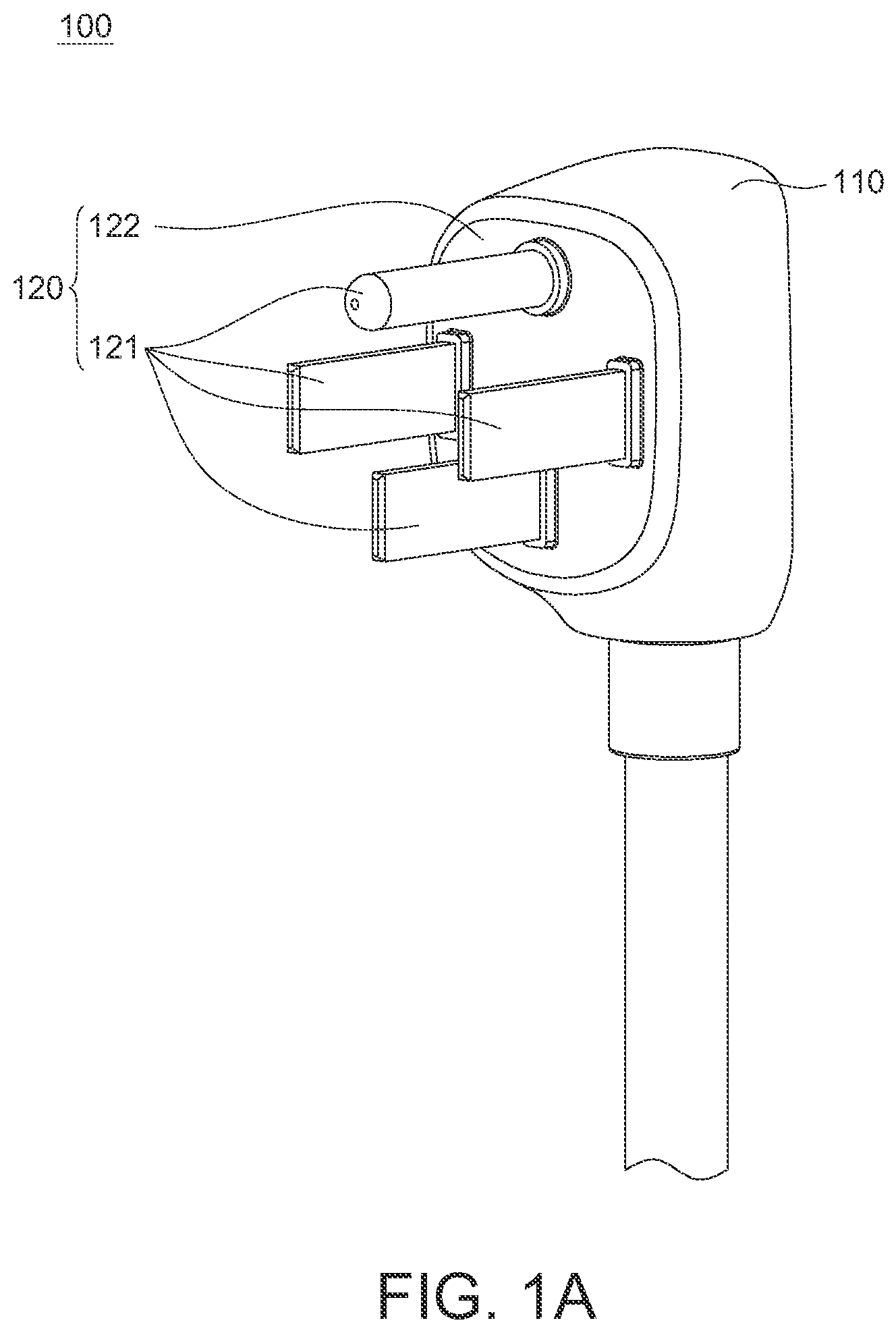 Patent US12586961 Figure 1 – Electrical connection device