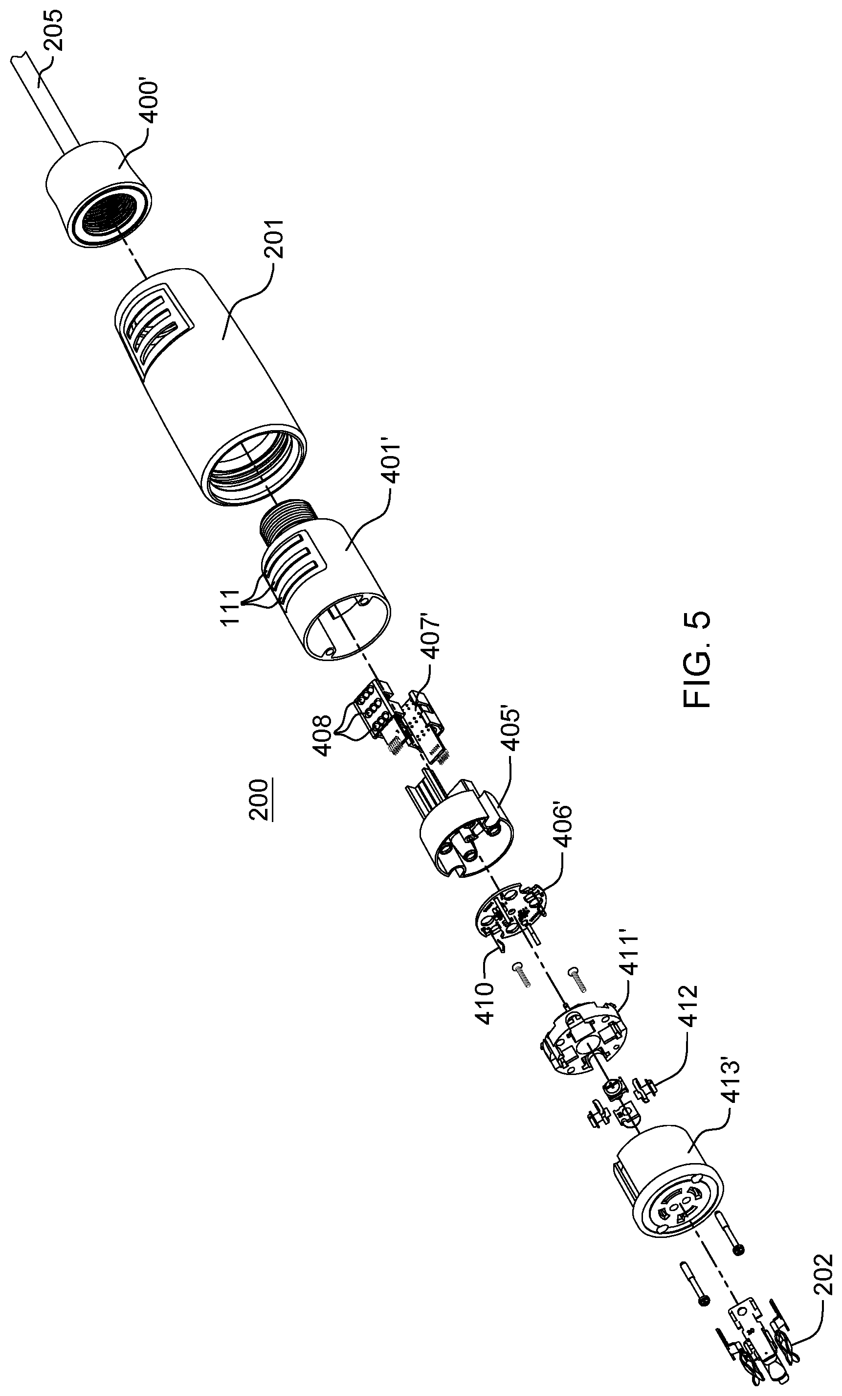 Patent US12586962 Figure 7 – Electrical connectors with integral fault detection and indication
