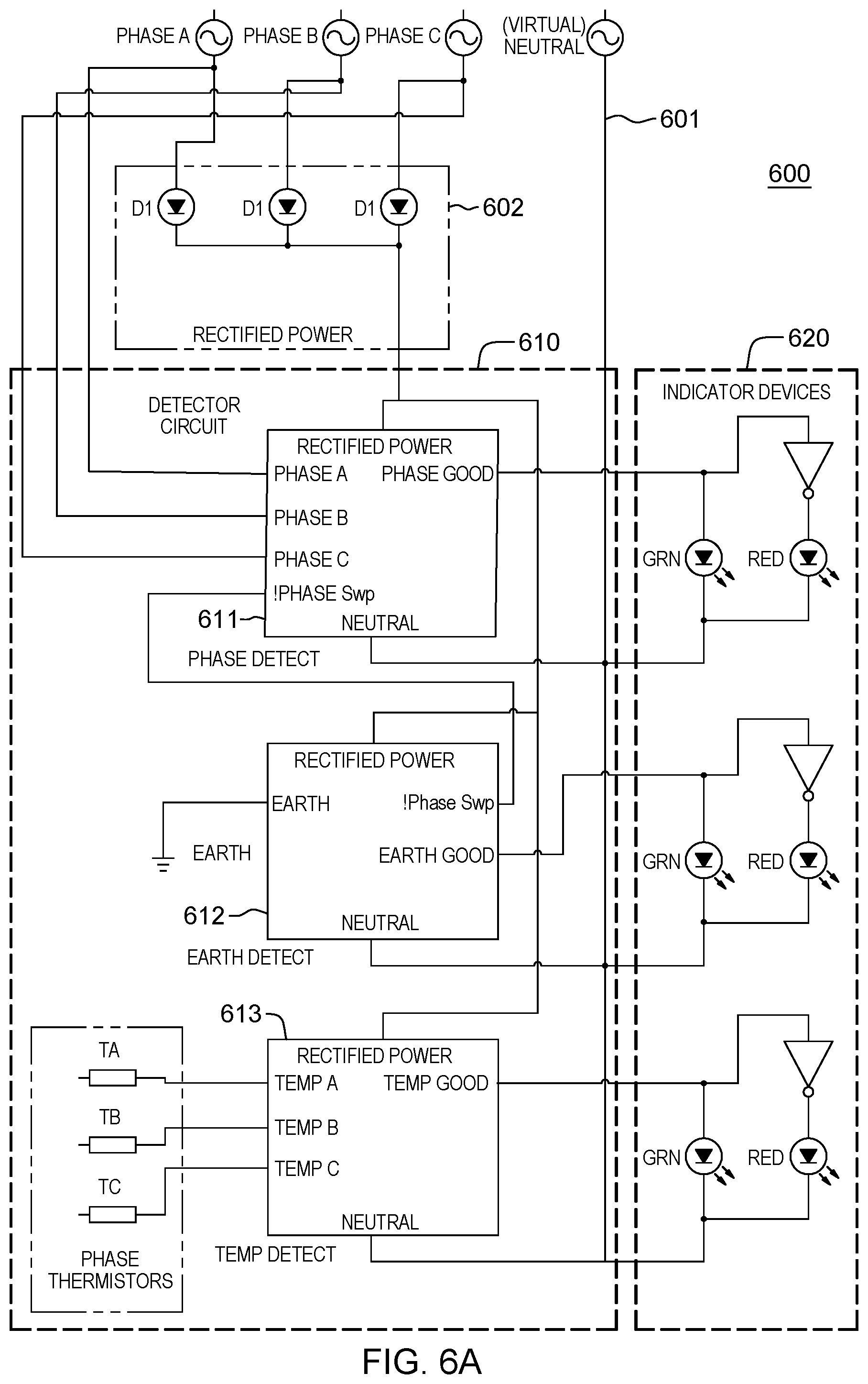 Patent US12586962 Figure 8 – Electrical connectors with integral fault detection and indication