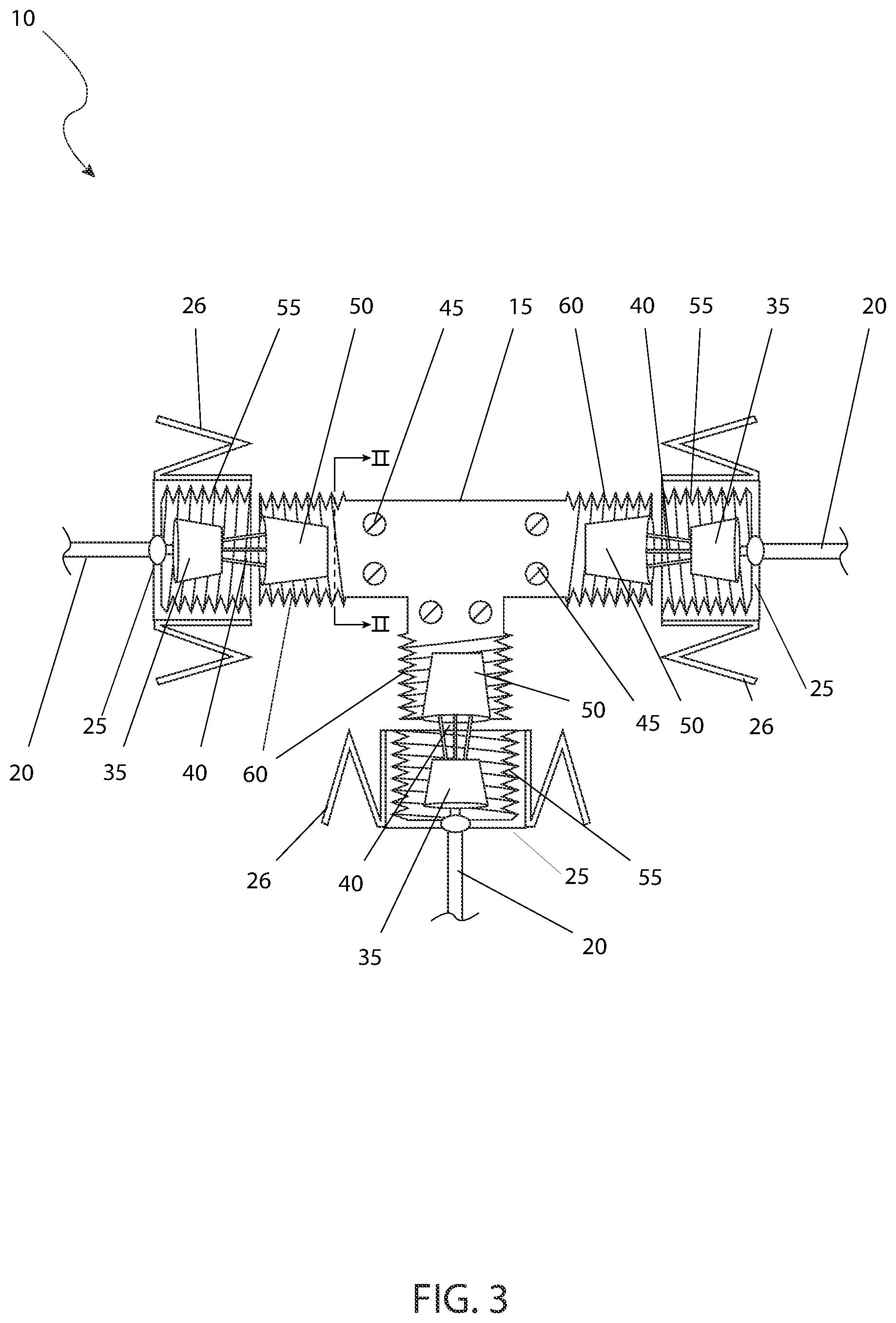 Patent US12586966 Figure 3 – Electrical cable splicing device