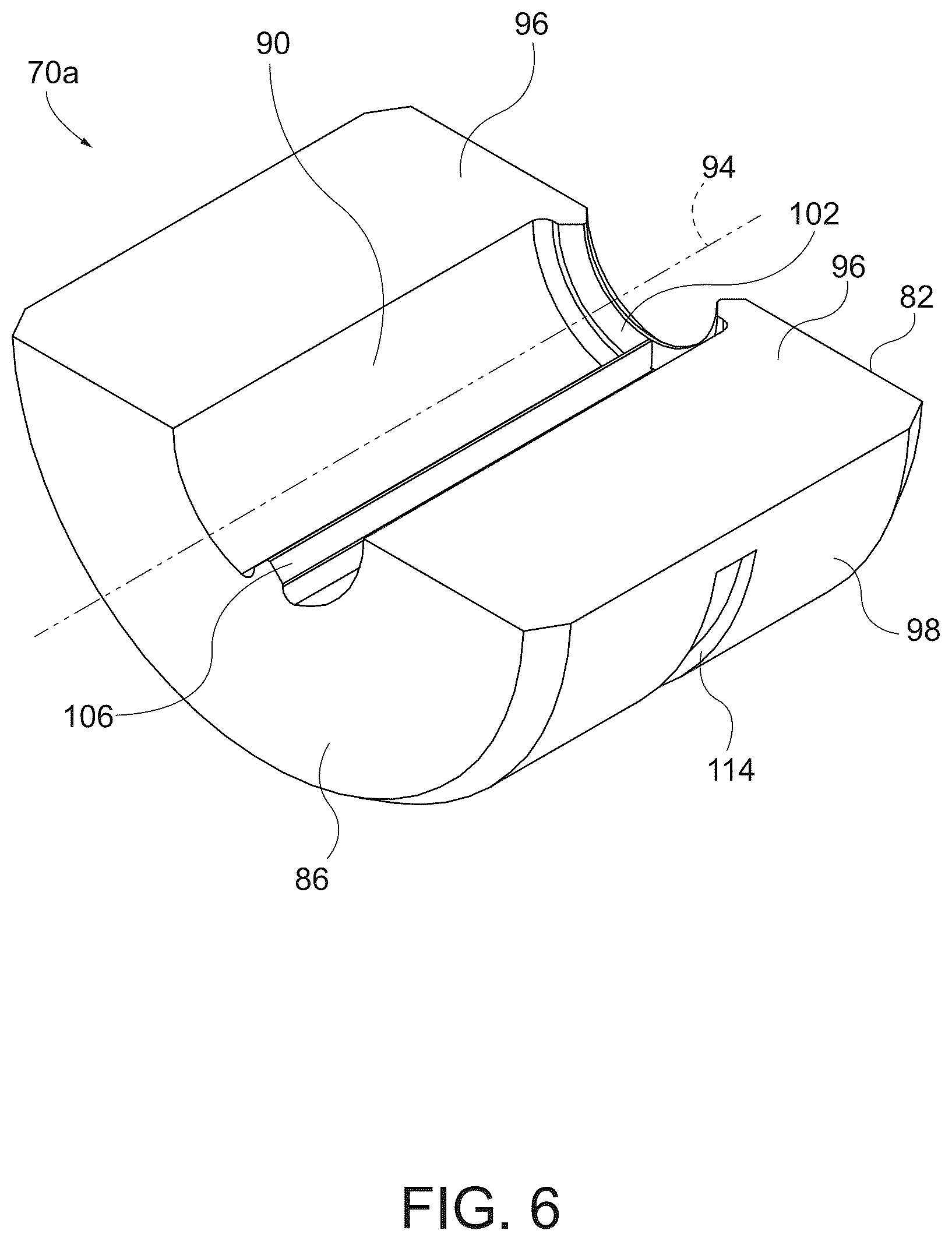 Patent US12586971 Figure 6 – Wire stripping die for crimping tool