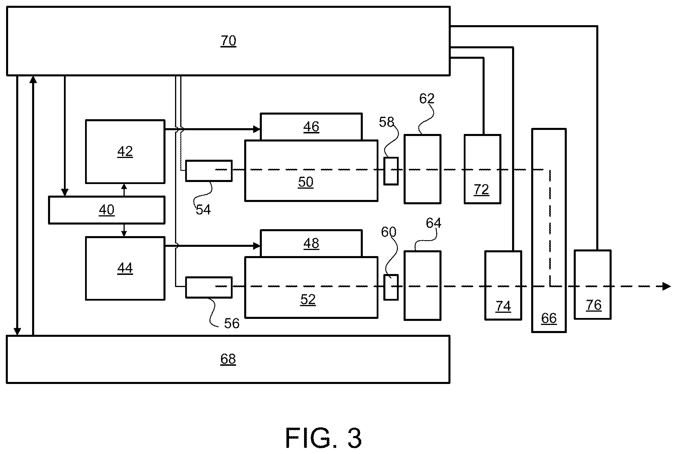 Patent US12586978 Figure 3 – Apparatus for and method of generating multiple laser beams