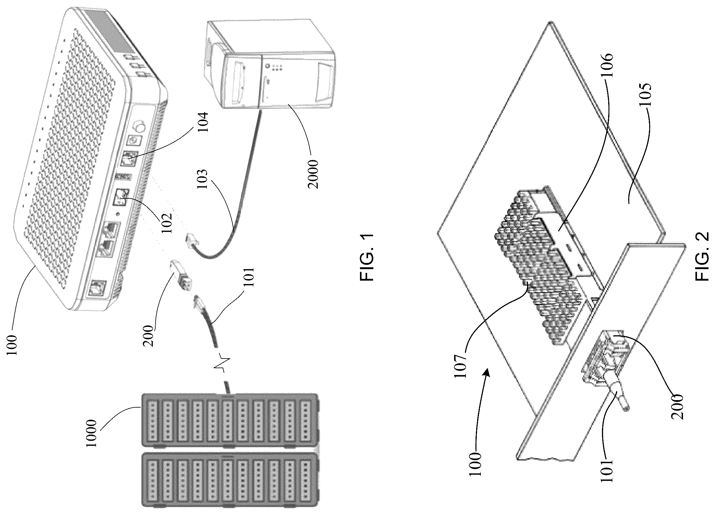 Patent US12586979 Figure 1 – Optical module