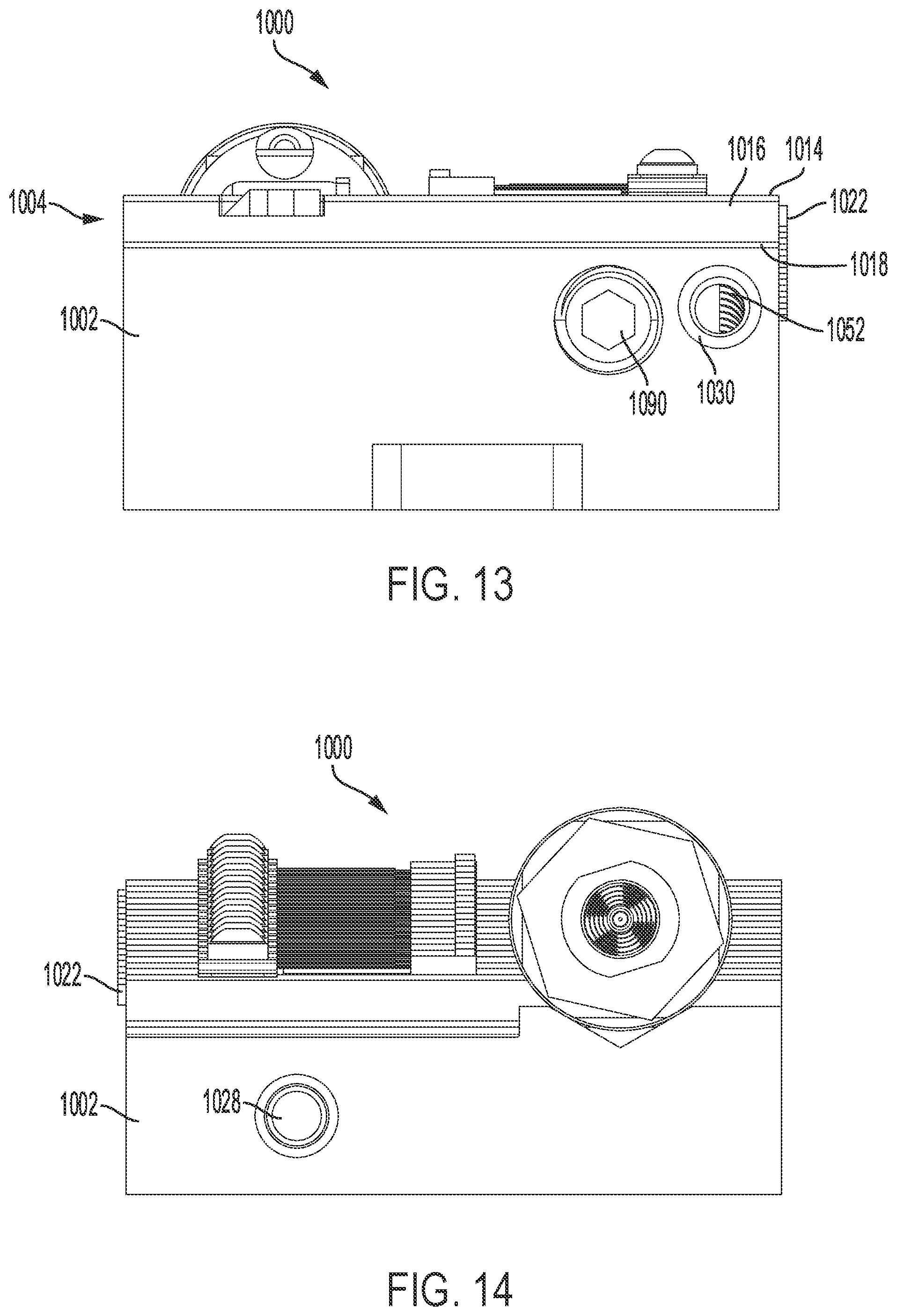 Patent US12586980 Figure 9 – Thermal management system and optical bench for diode laser device