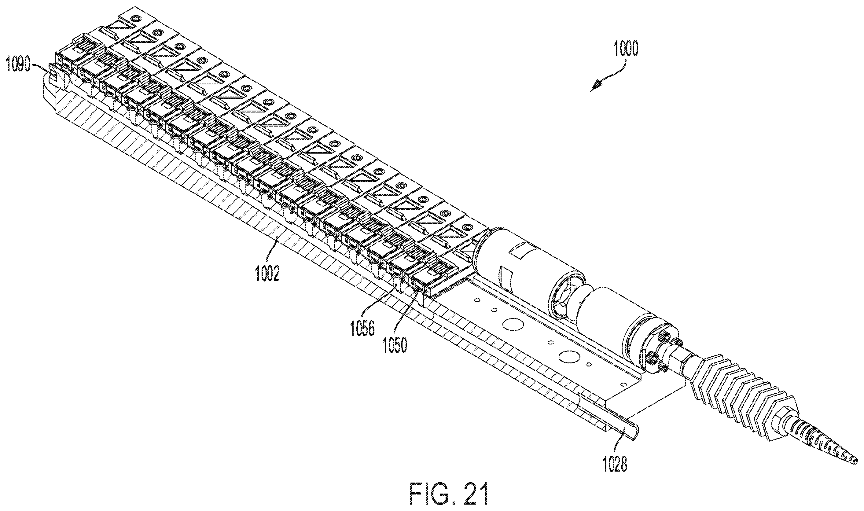 Patent US12586980 Figure 14 – Thermal management system and optical bench for diode laser device