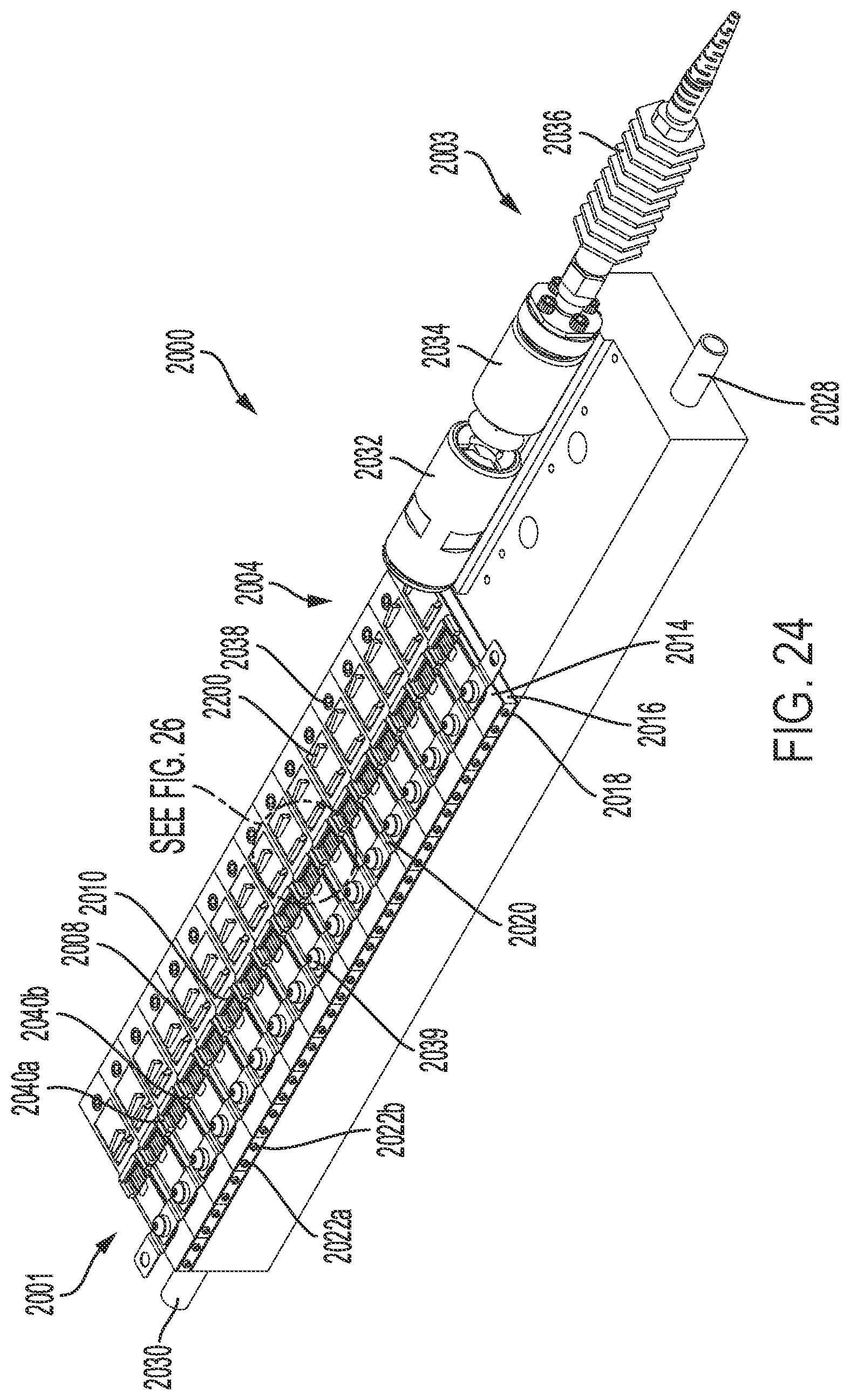 Patent US12586980 Figure 16 – Thermal management system and optical bench for diode laser device