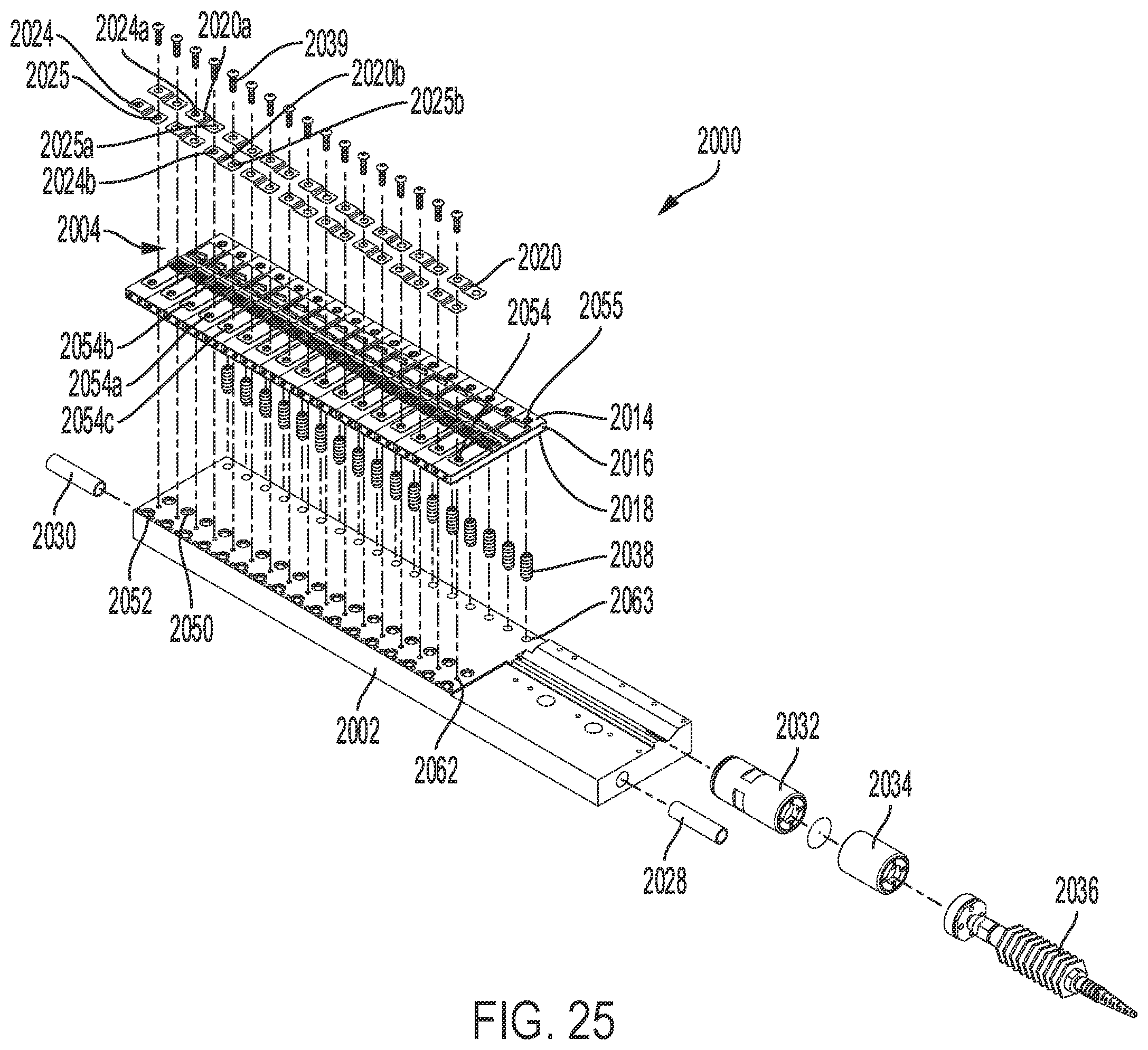 Patent US12586980 Figure 17 – Thermal management system and optical bench for diode laser device
