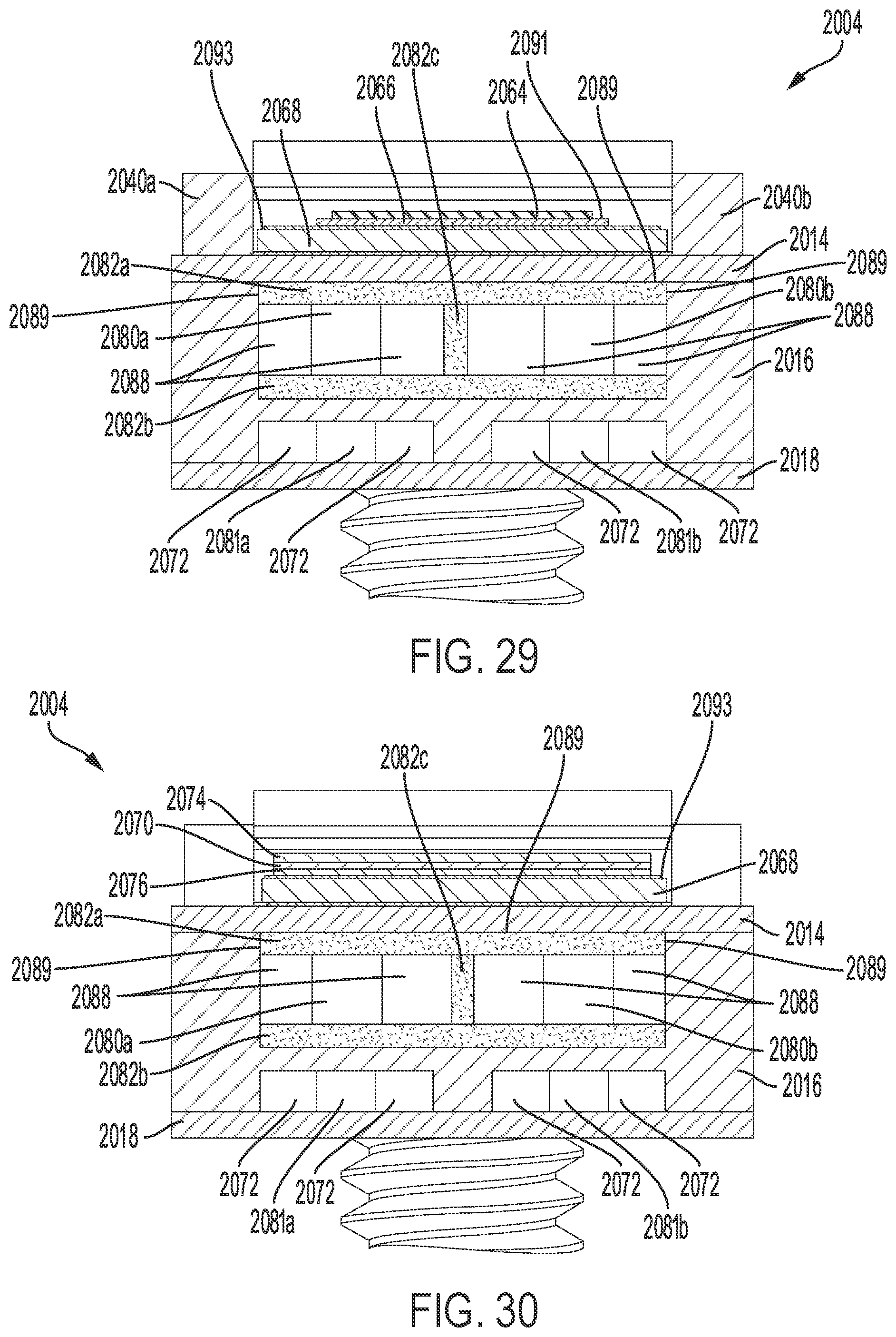 Patent US12586980 Figure 20 – Thermal management system and optical bench for diode laser device