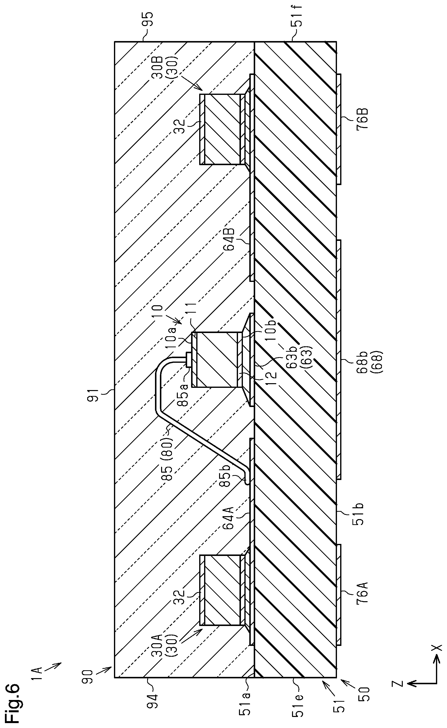 Patent US12586981 Figure 6 – Semiconductor laser device