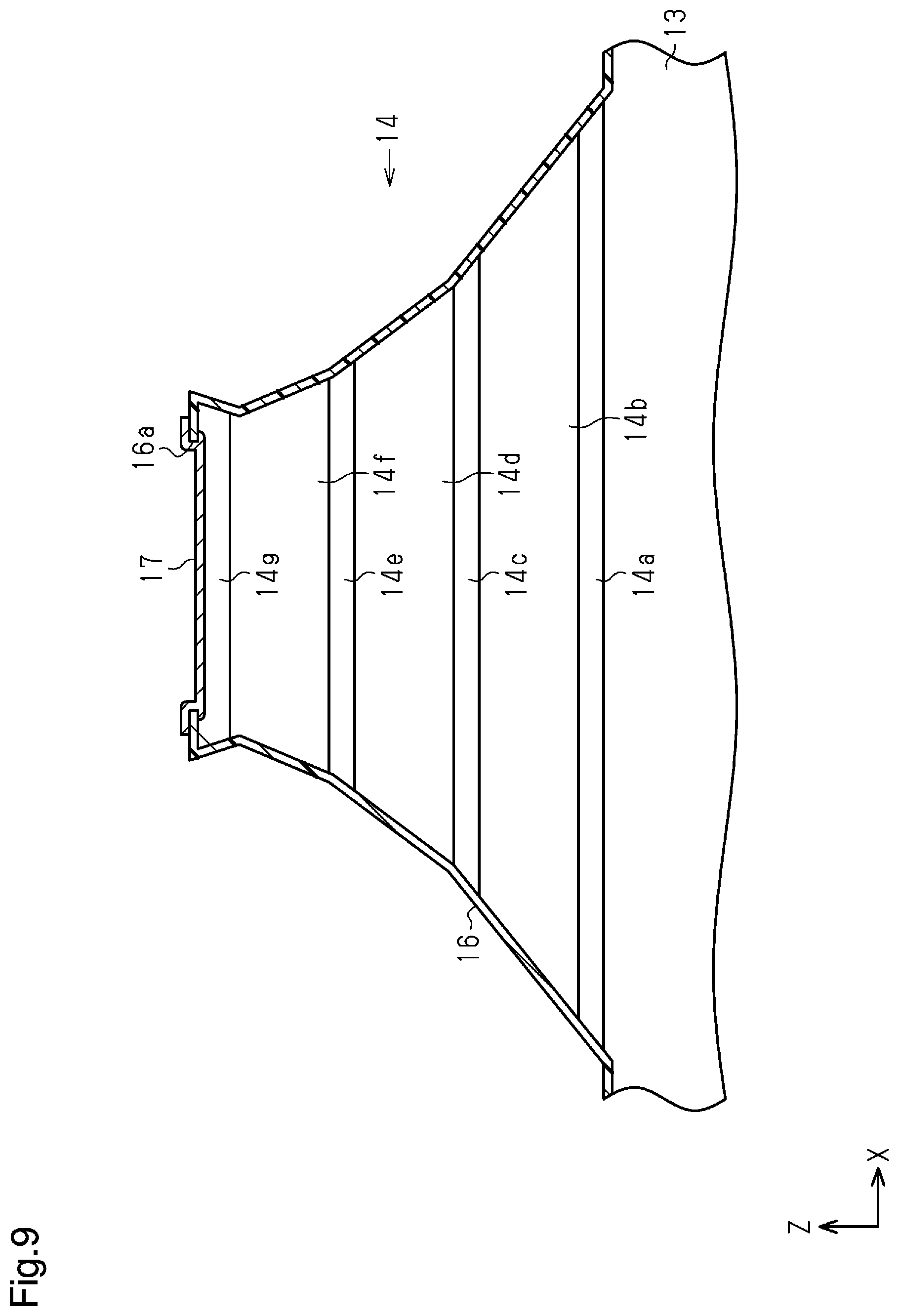 Patent US12586981 Figure 9 – Semiconductor laser device