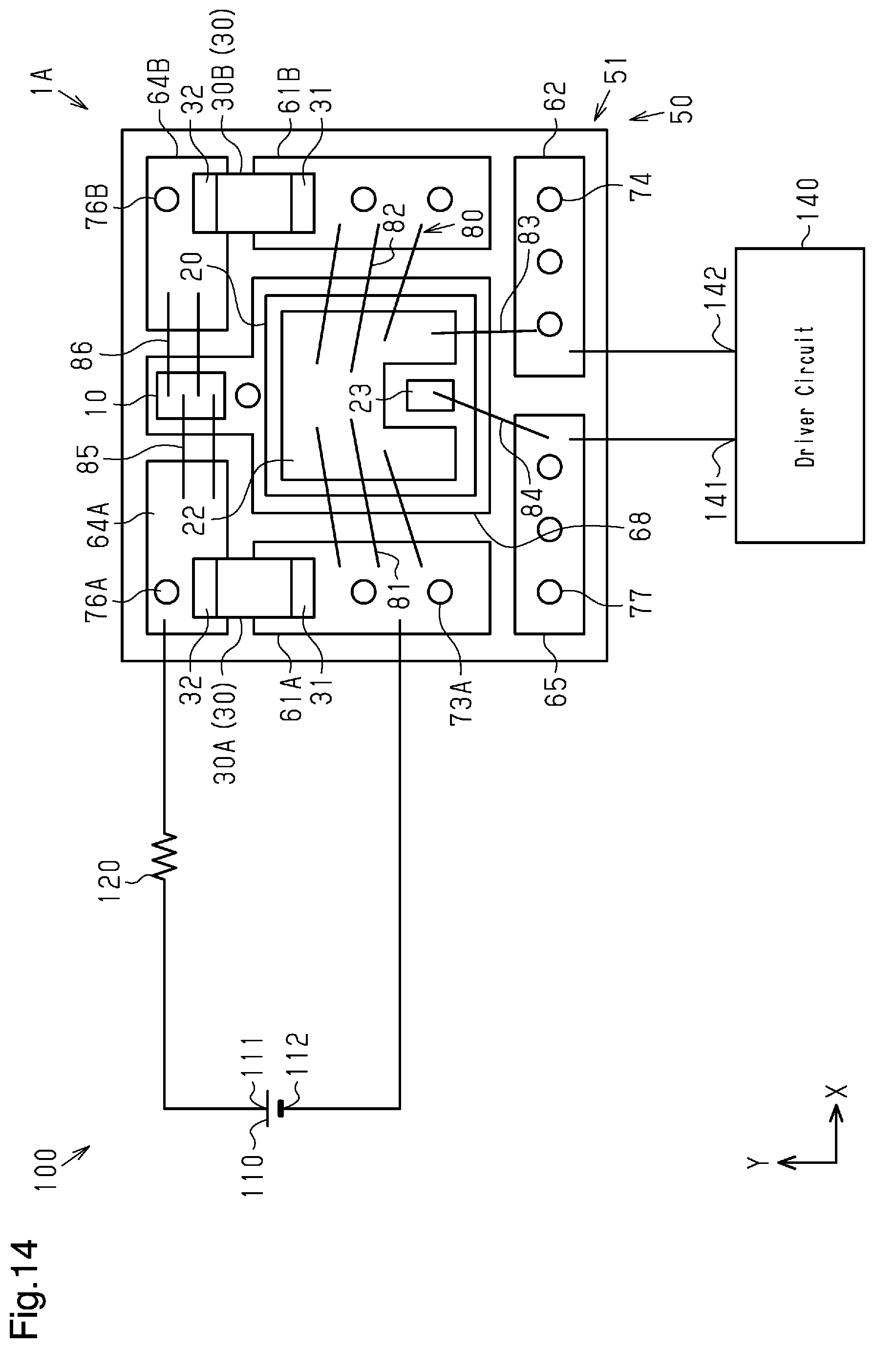 Patent US12586981 Figure 13 – Semiconductor laser device