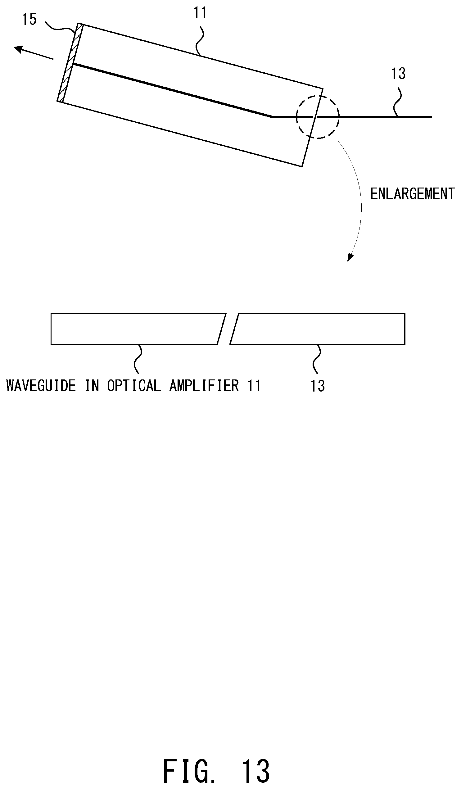 Patent US12586982 Figure 13 – Wavelength tunable laser device