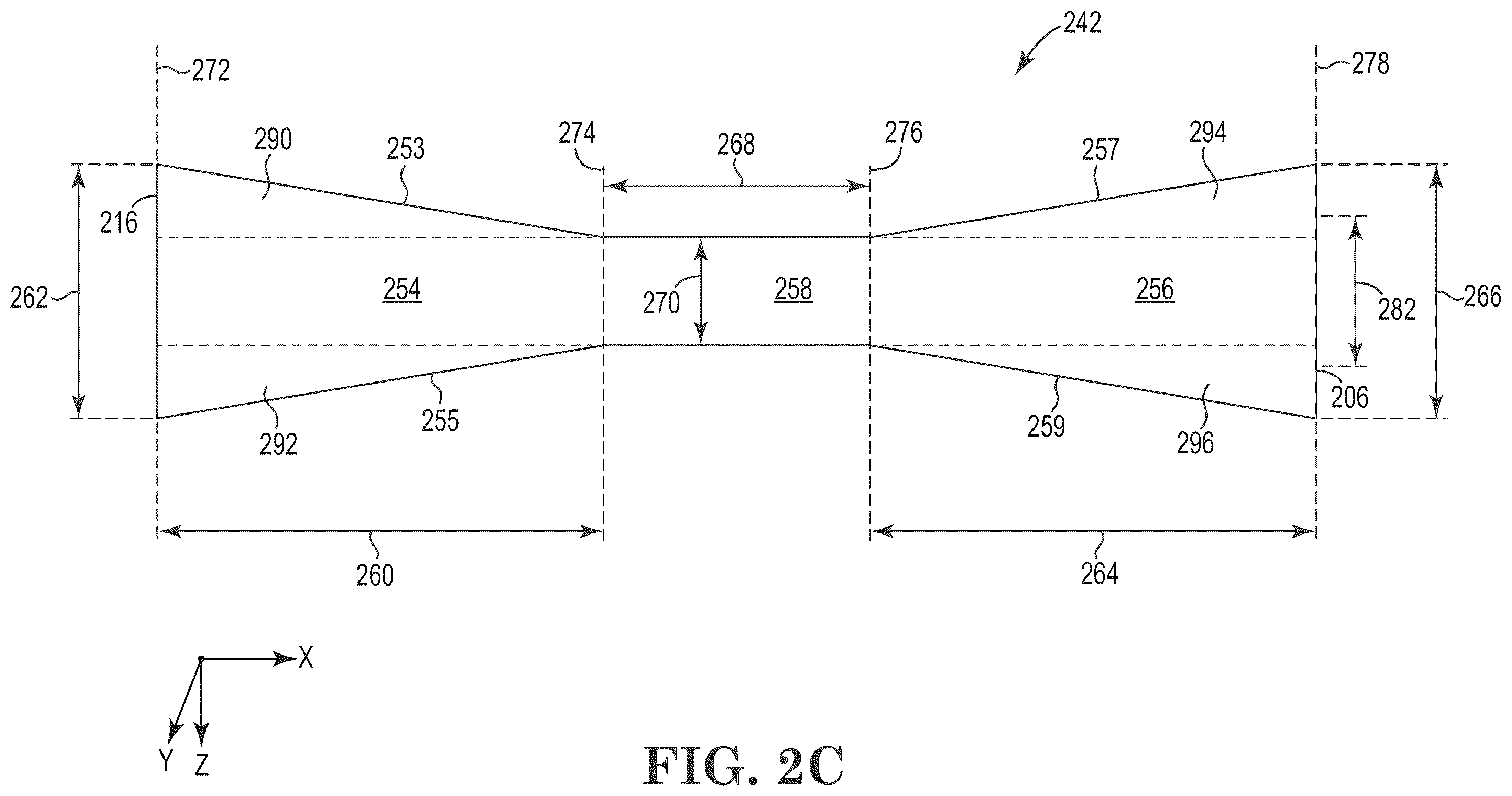 Patent US12586983 Figure 4 – Laser diode having bowtie-ridge waveguide for heat-assisted magnetic recording, and related apparatuses, devices, systems, and methods