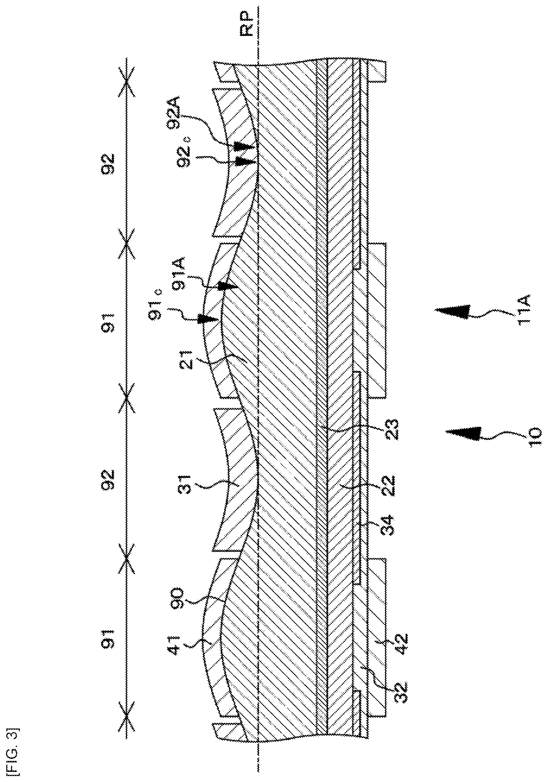 Patent US12586986 Figure 3 – Light-emitting device