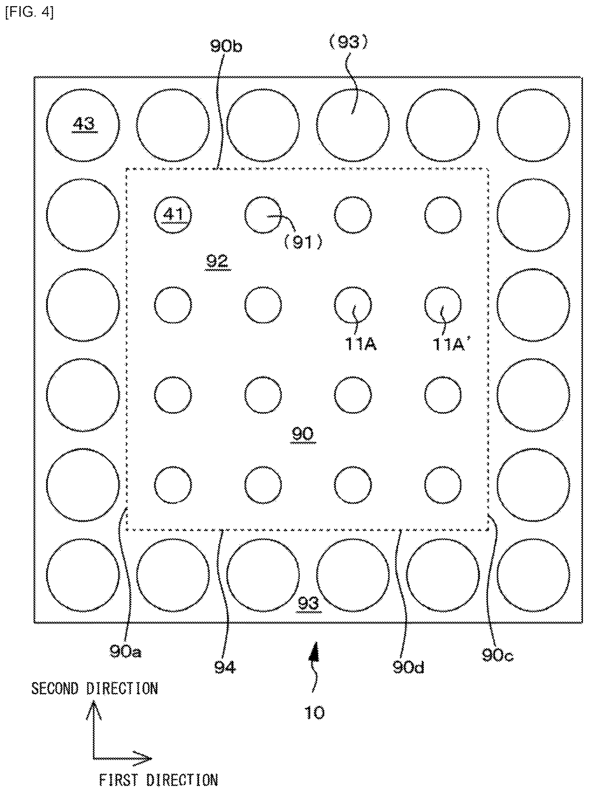 Patent US12586986 Figure 4 – Light-emitting device