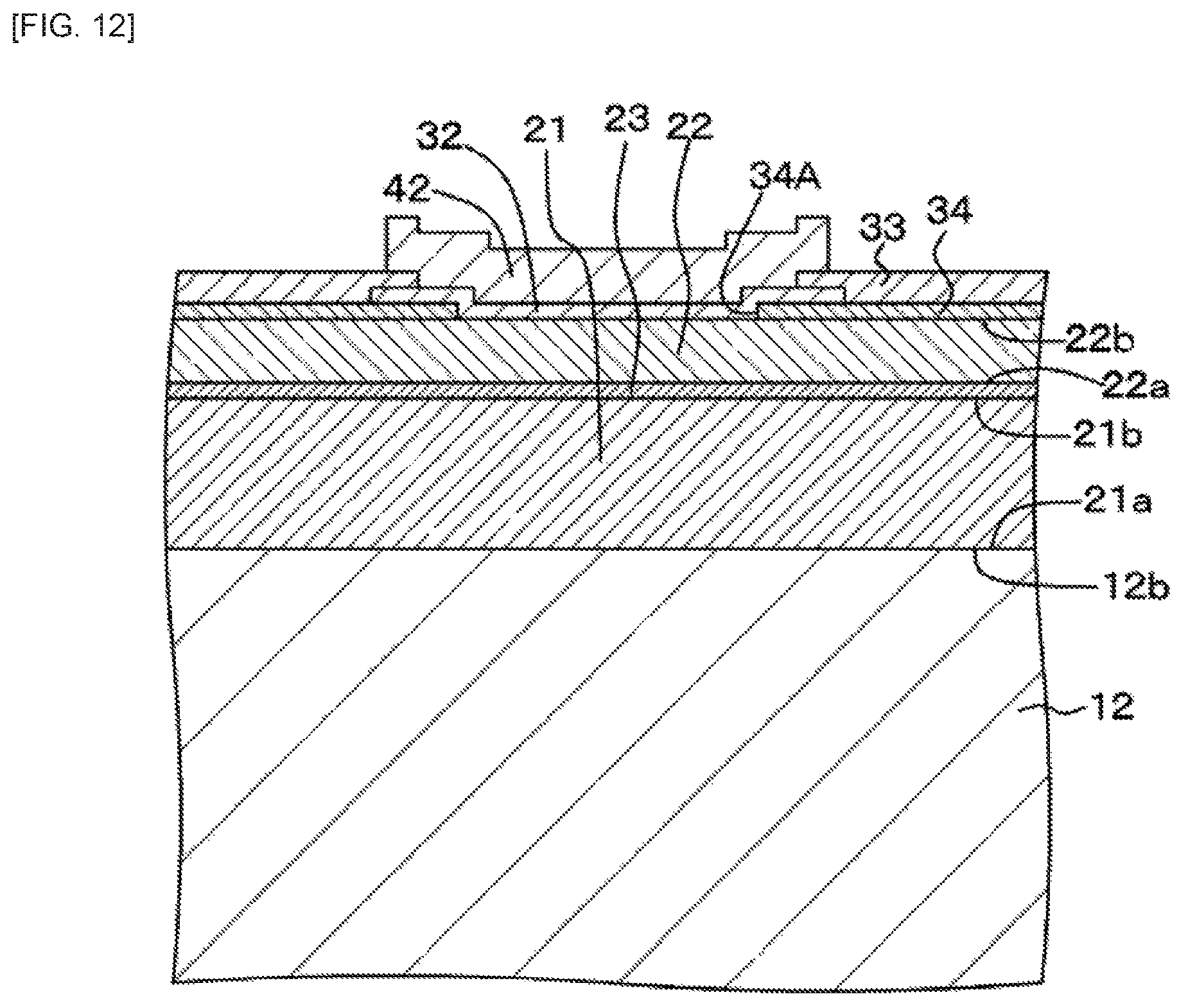 Patent US12586986 Figure 12 – Light-emitting device