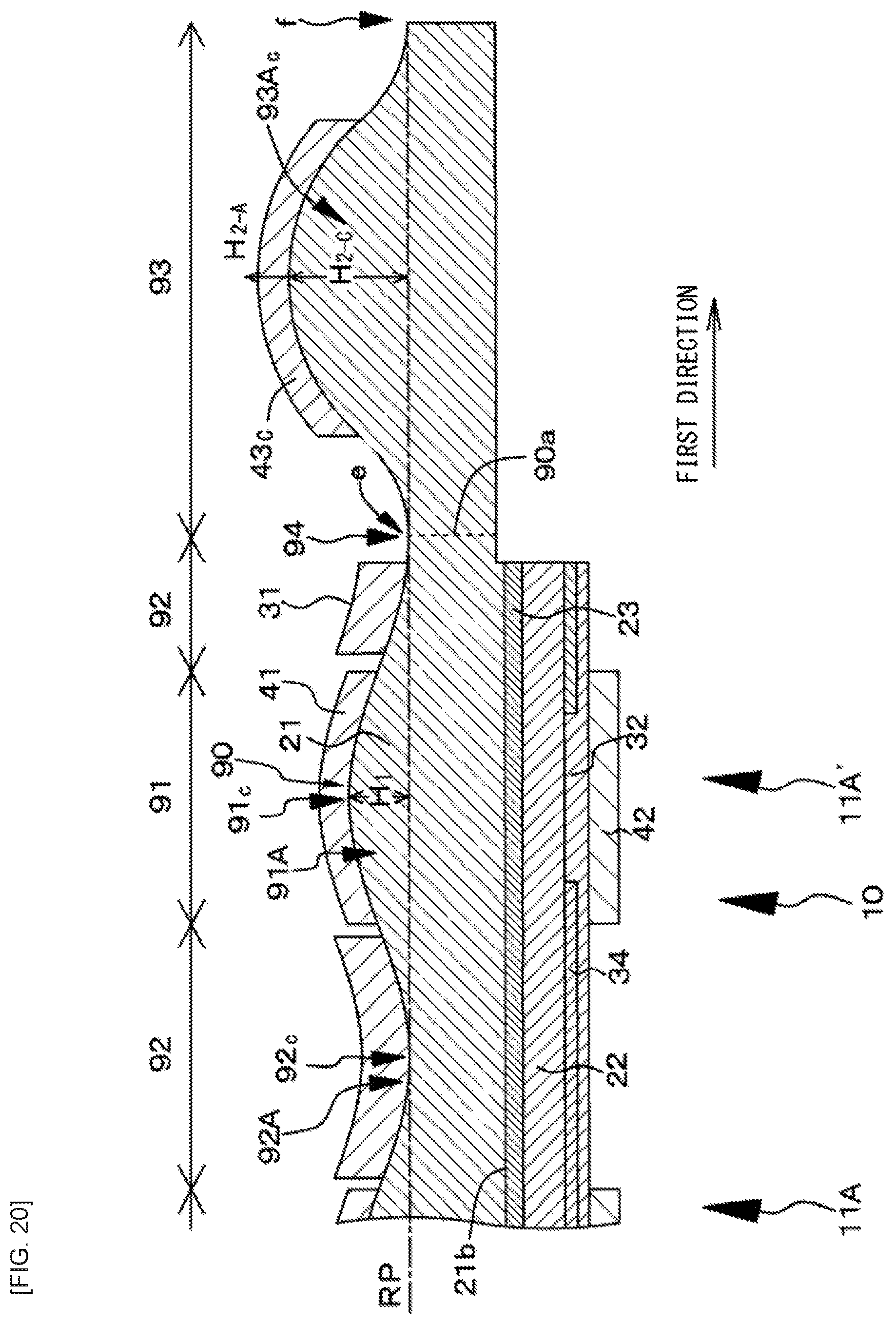 Patent US12586986 Figure 20 – Light-emitting device
