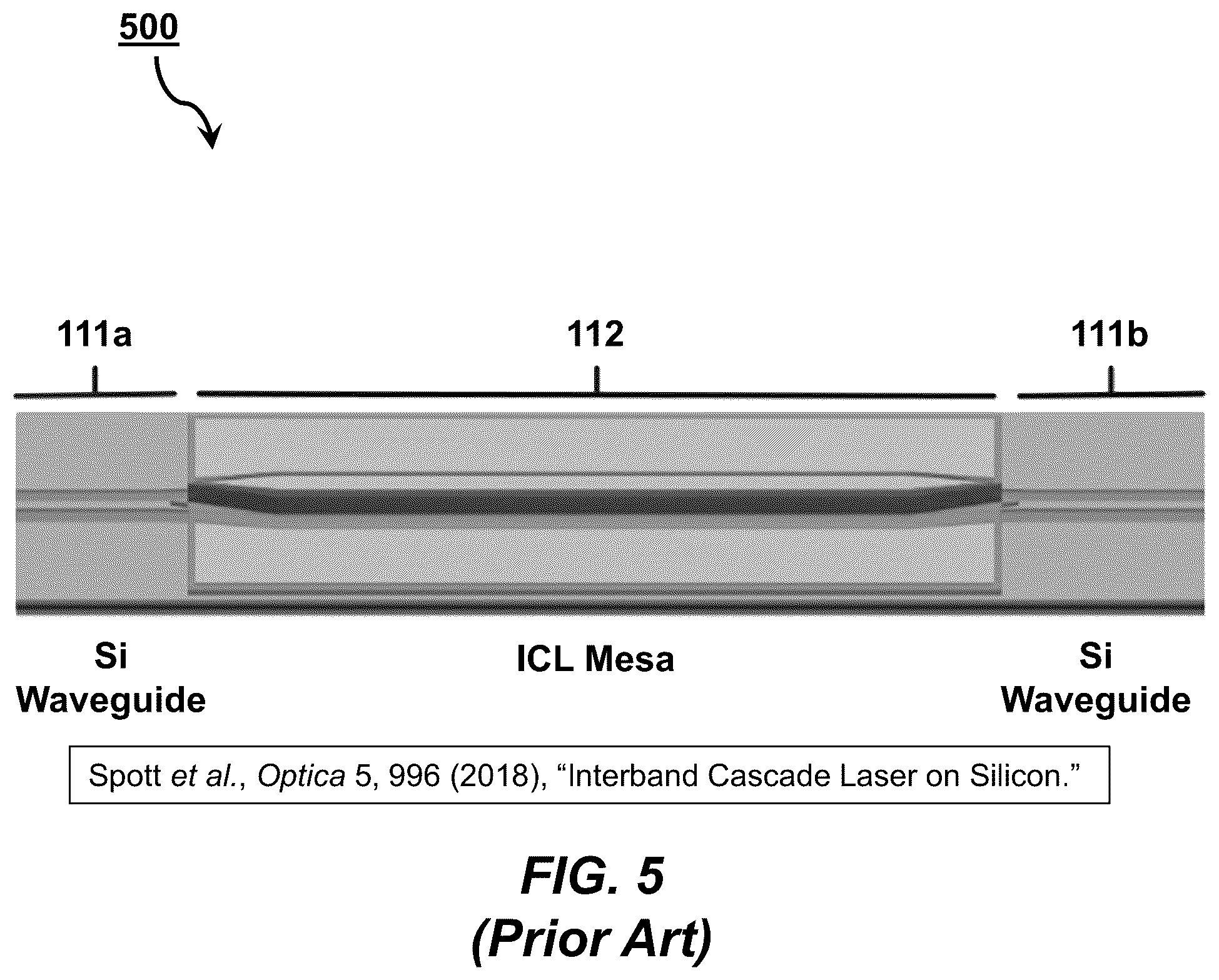 Patent US12586987 Figure 5 – Weak index guiding of interband cascade lasers
