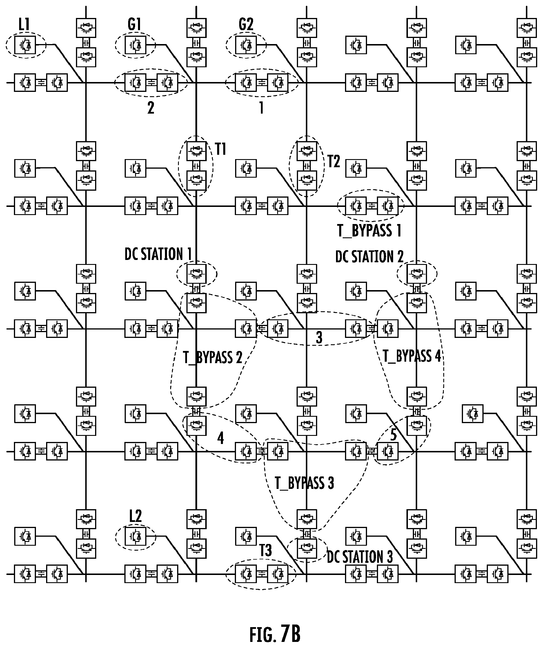 Patent US12586992 Figure 6 – Scalable reconfigurable apparatus and methods for electric power system emulation