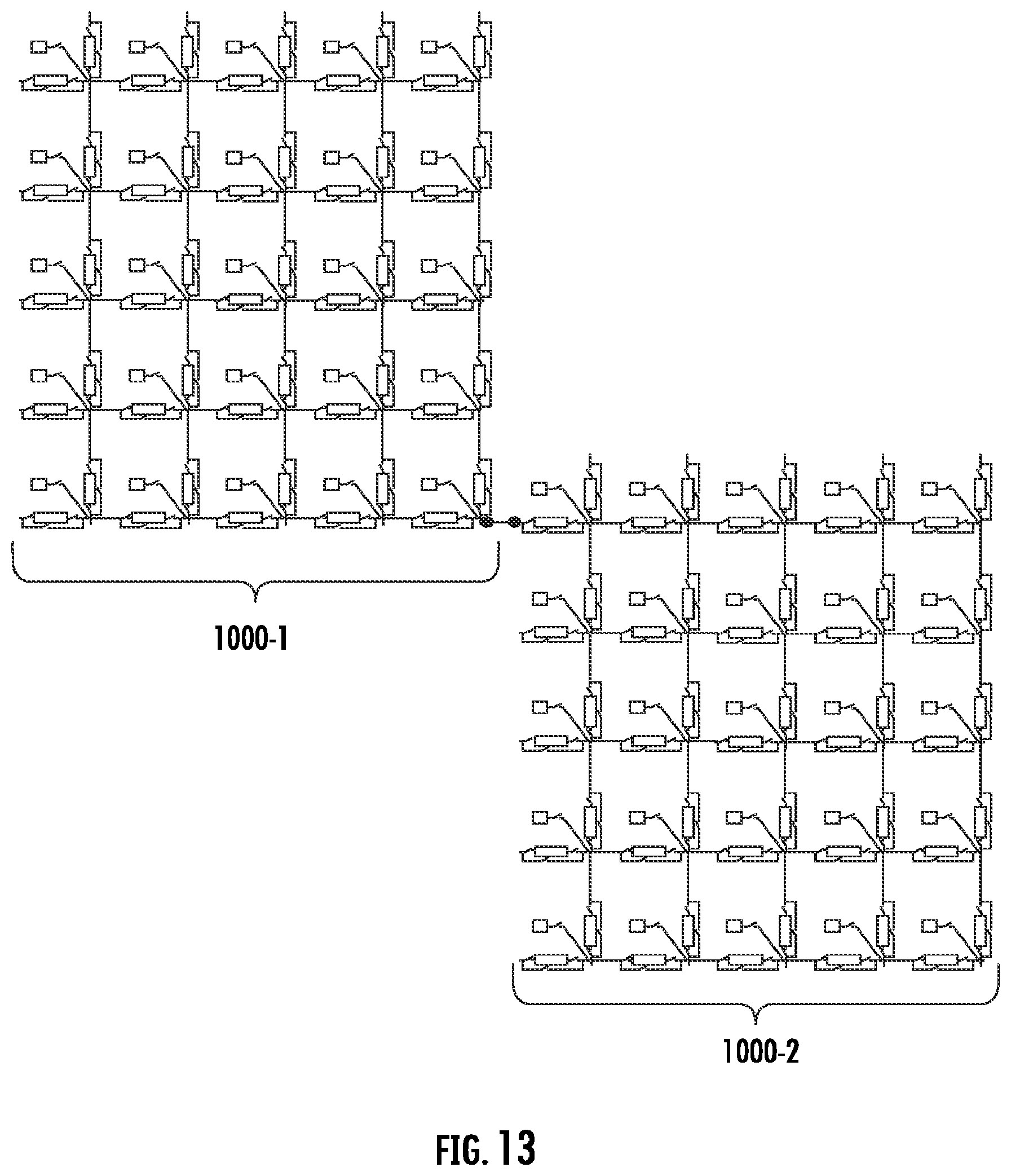 Patent US12586992 Figure 11 – Scalable reconfigurable apparatus and methods for electric power system emulation