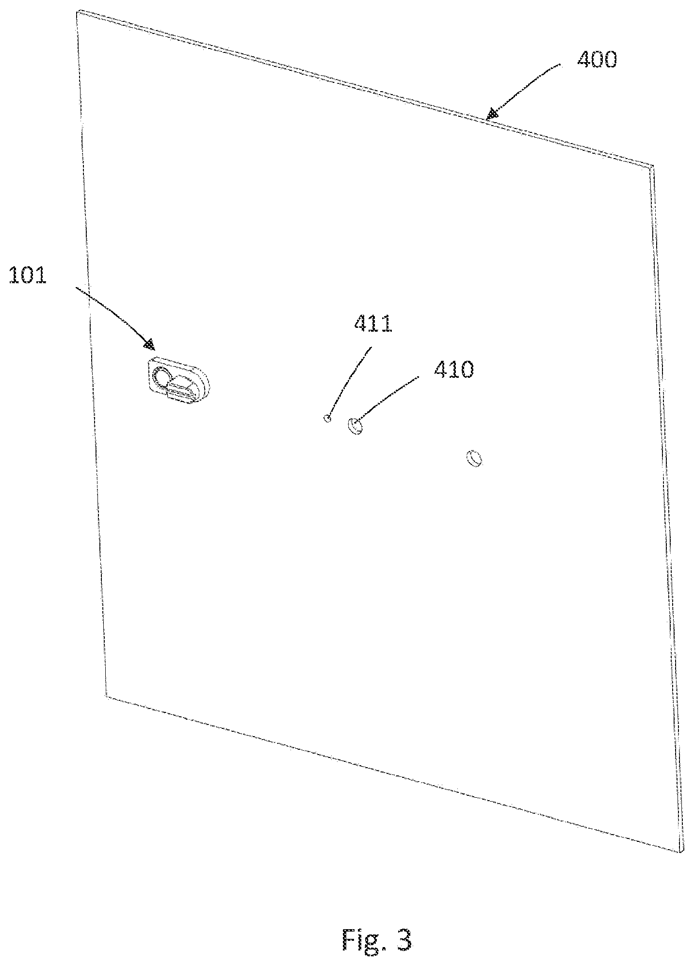 Patent US12586993 Figure 2 – Fastening device, method, arrangement and switchgear cabinet