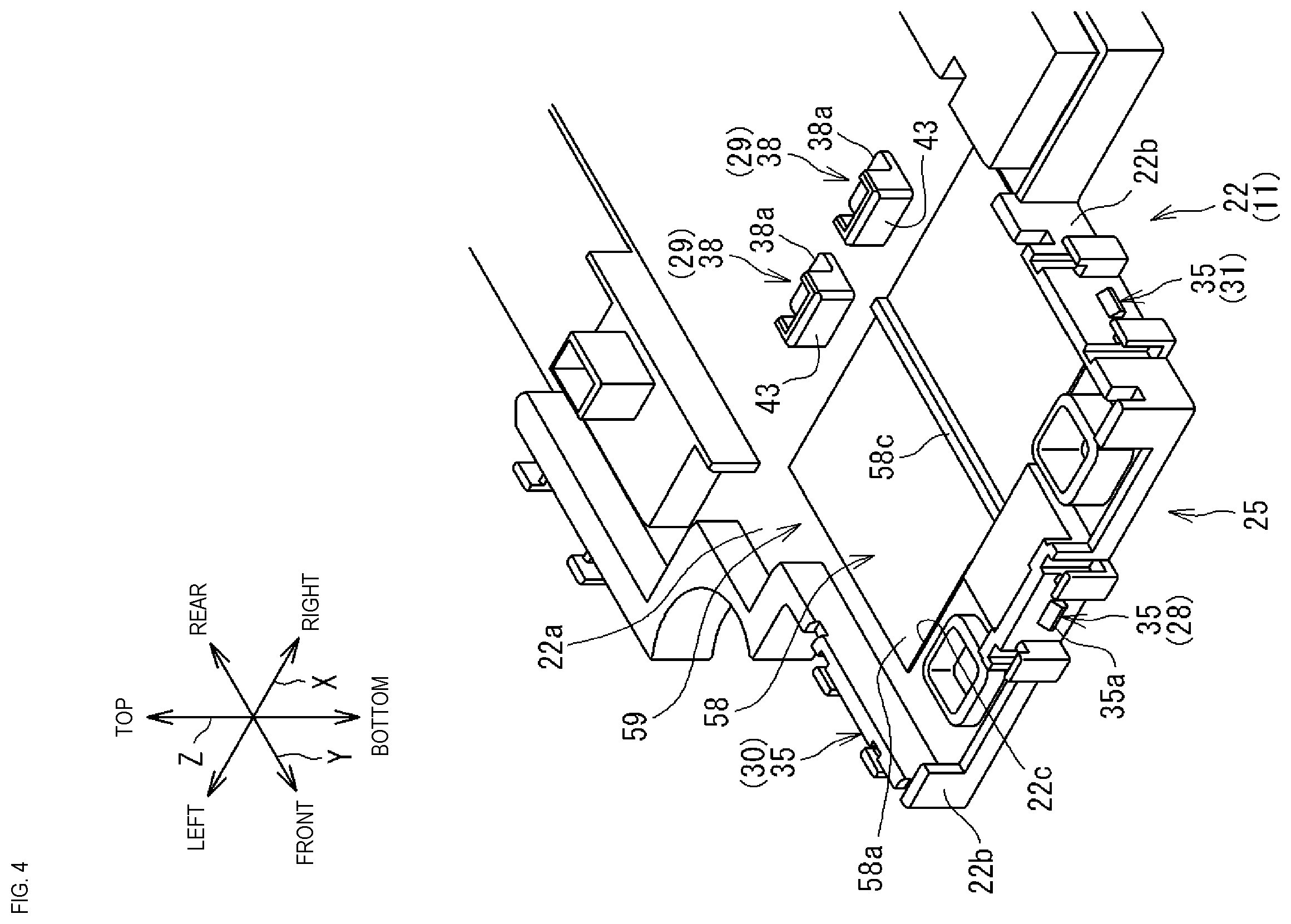 Patent US12586994 Figure 4 – Electrical junction box